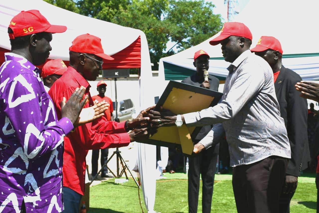 SPLM SG DR. KORDIT HONORED BY HIS COMMUNITY FOR DEDICATED SERVICE