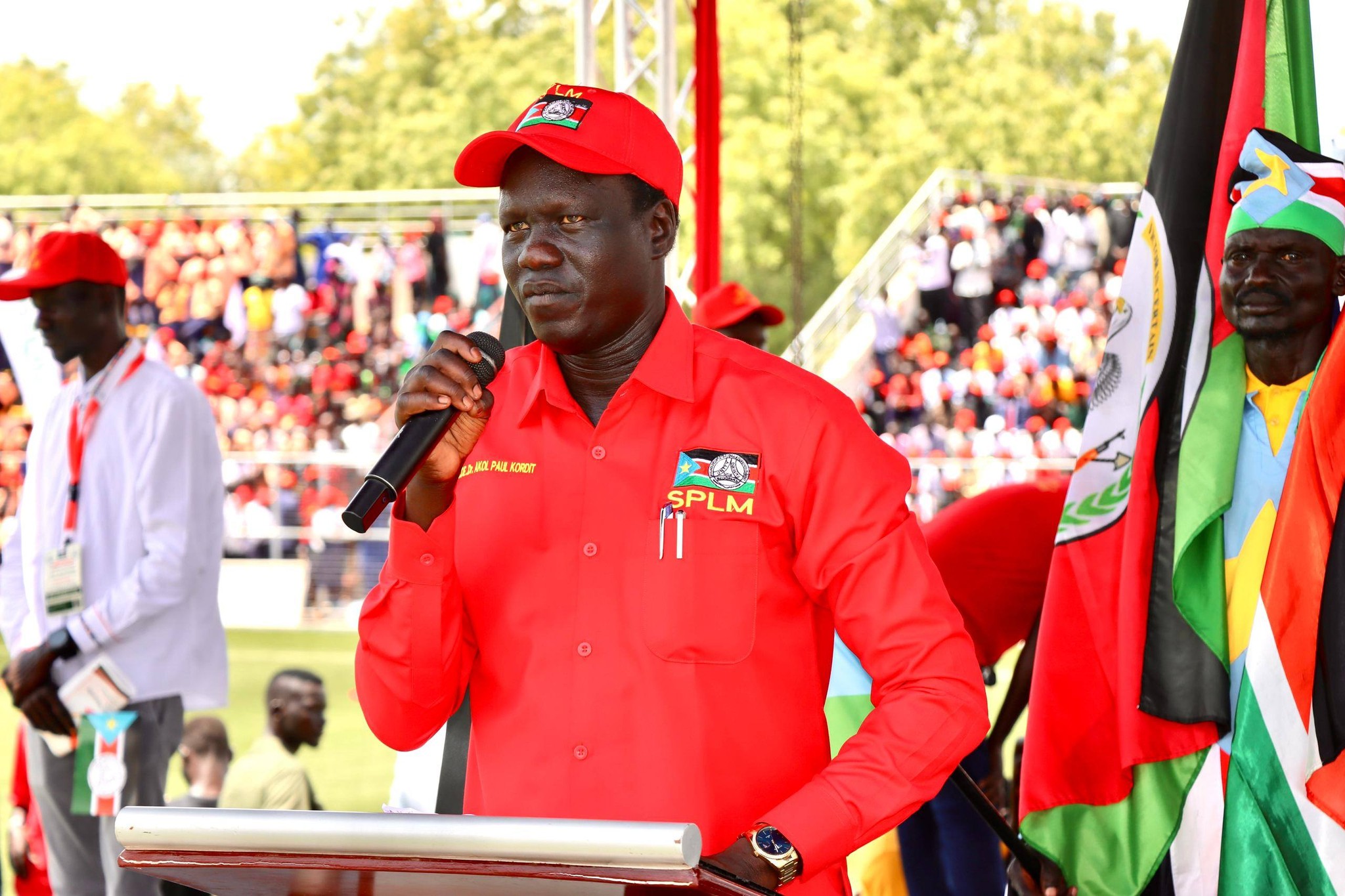 SPLM SG DR. KORDIT HAILS PUBLIC TURNOUT DURING SPLM/SPLA DAY CELEBRATION