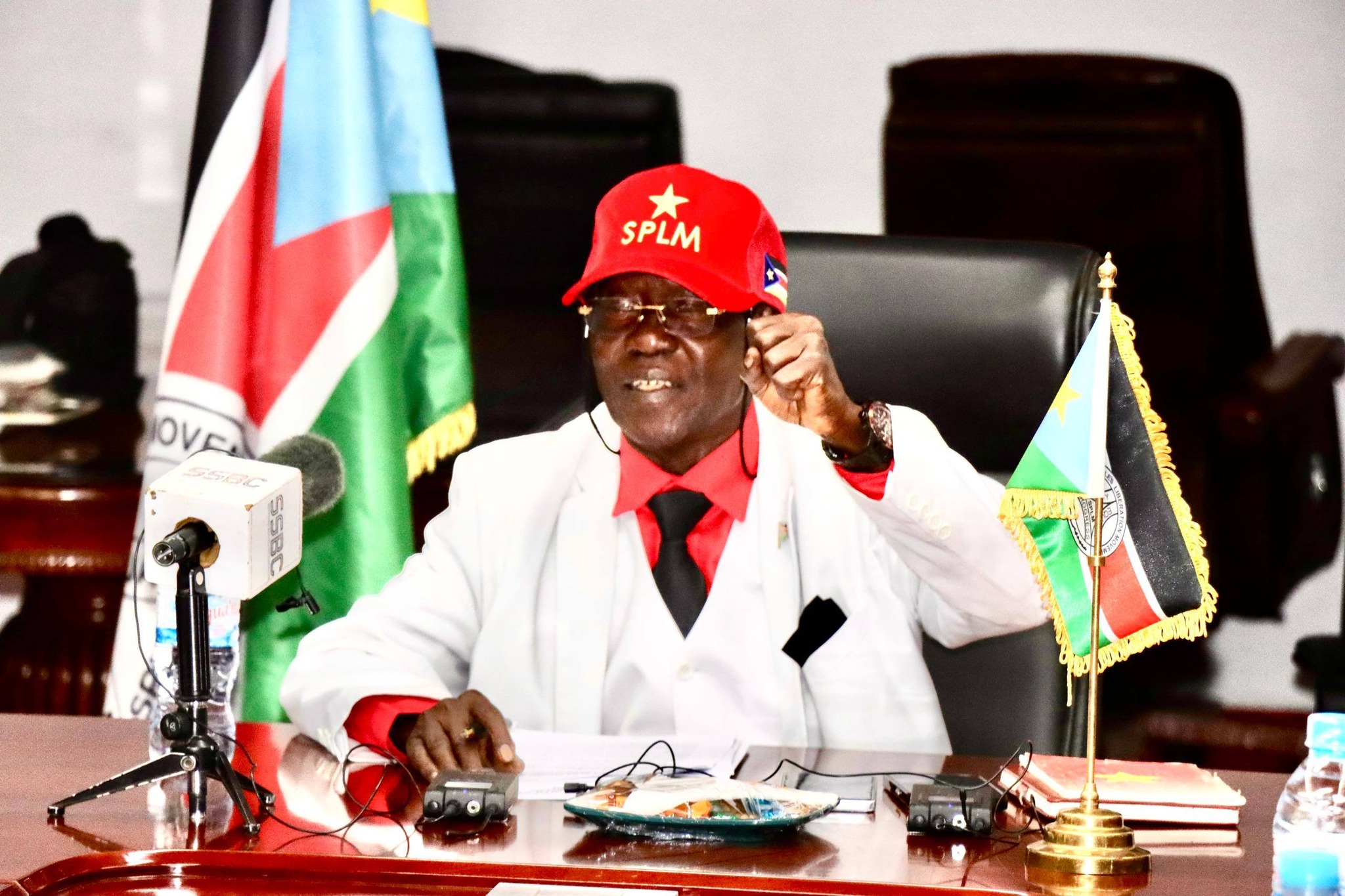 SPLM AWARDS FIRST DEPUTY CHAIR VP DR. IGGA FOR HIS COMMITMENT TO THE PARTY