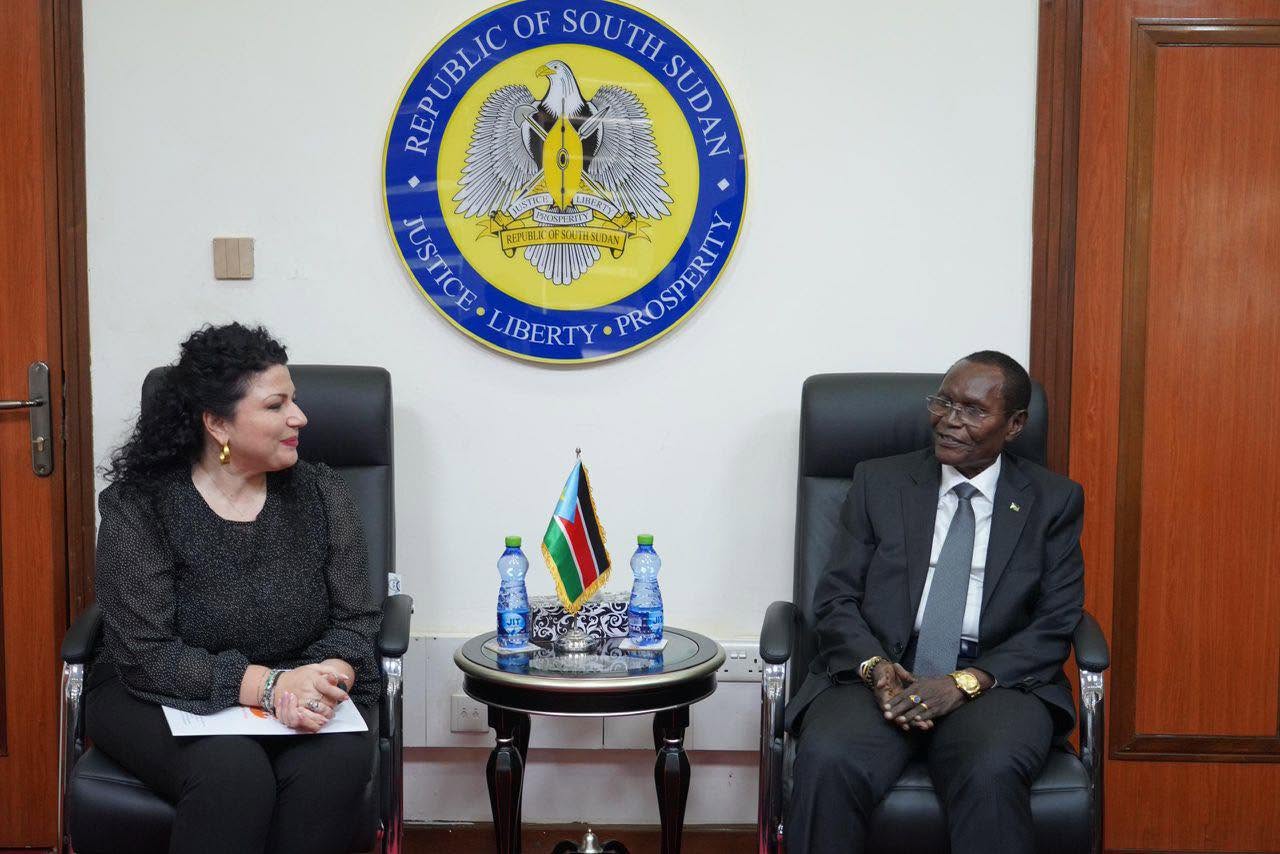 DR. MORGAN MEETS UNFPA OFFICIAL OVER JOINT EFFORTS