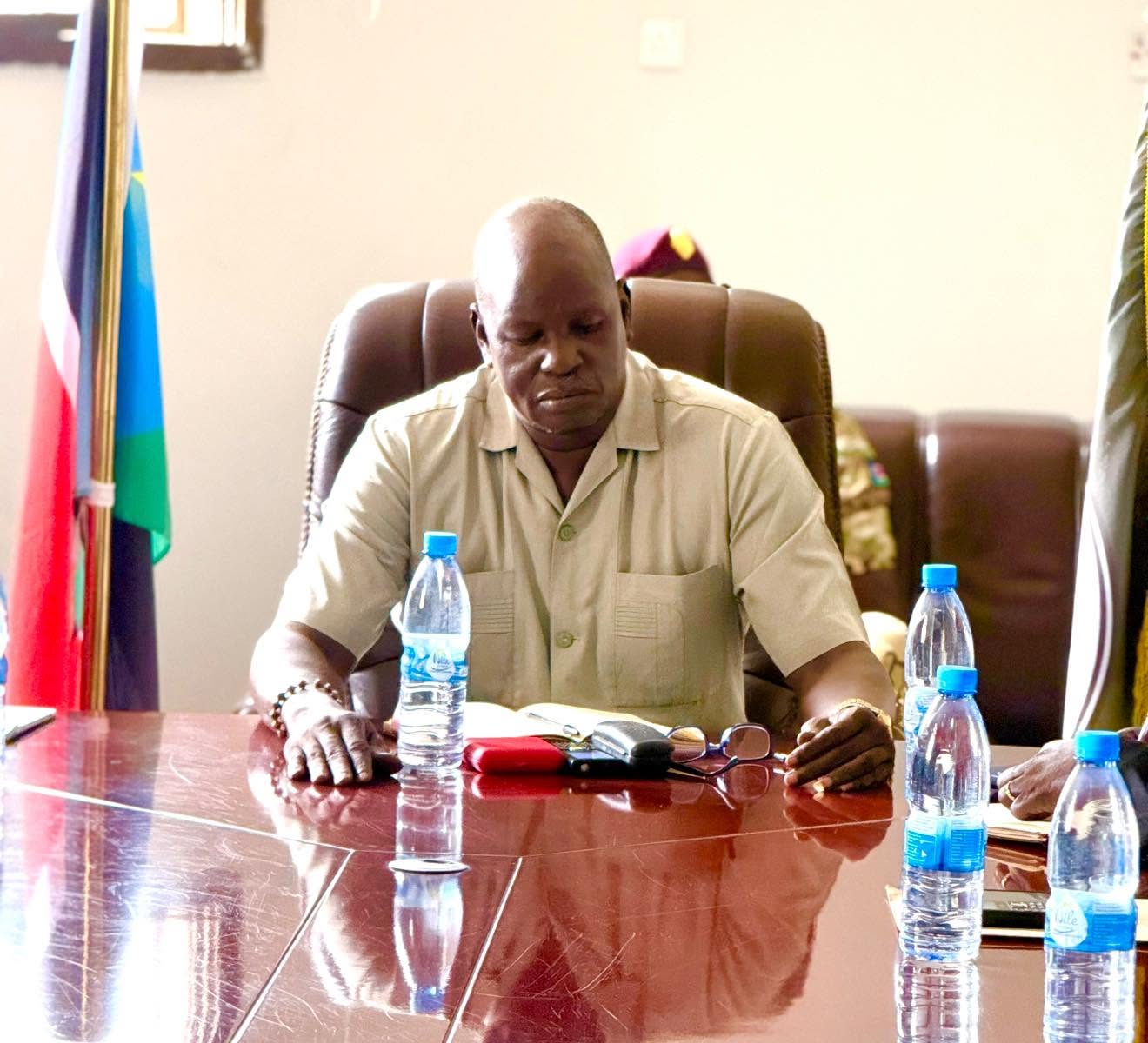 RUMBEK AUTHORITIES ALLOCATE A PIECE OF LAND FOR CHINESE COMPANY