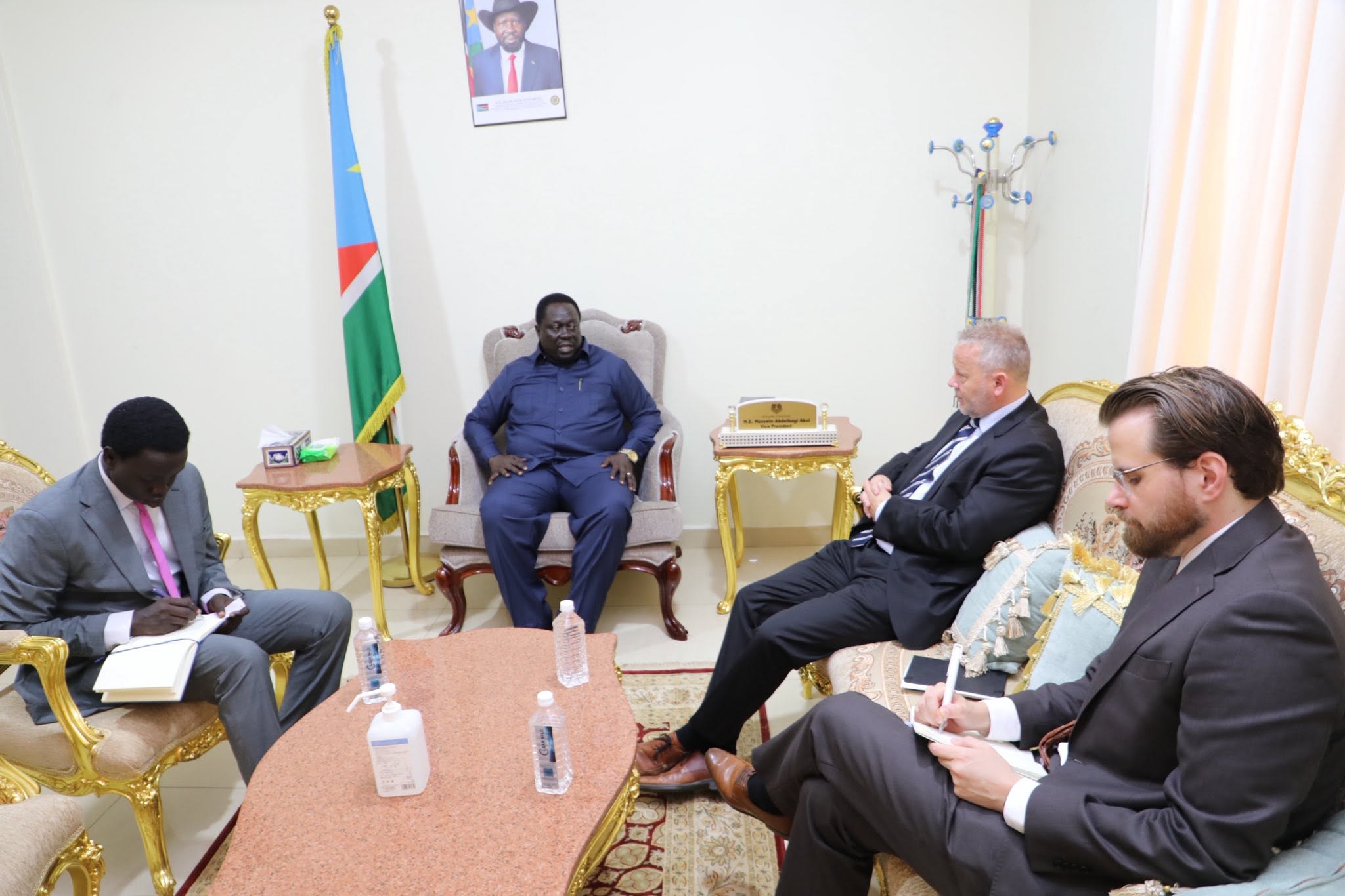 VP Abdelbagi Discusses Service Delivery With Norwegian Ambassador