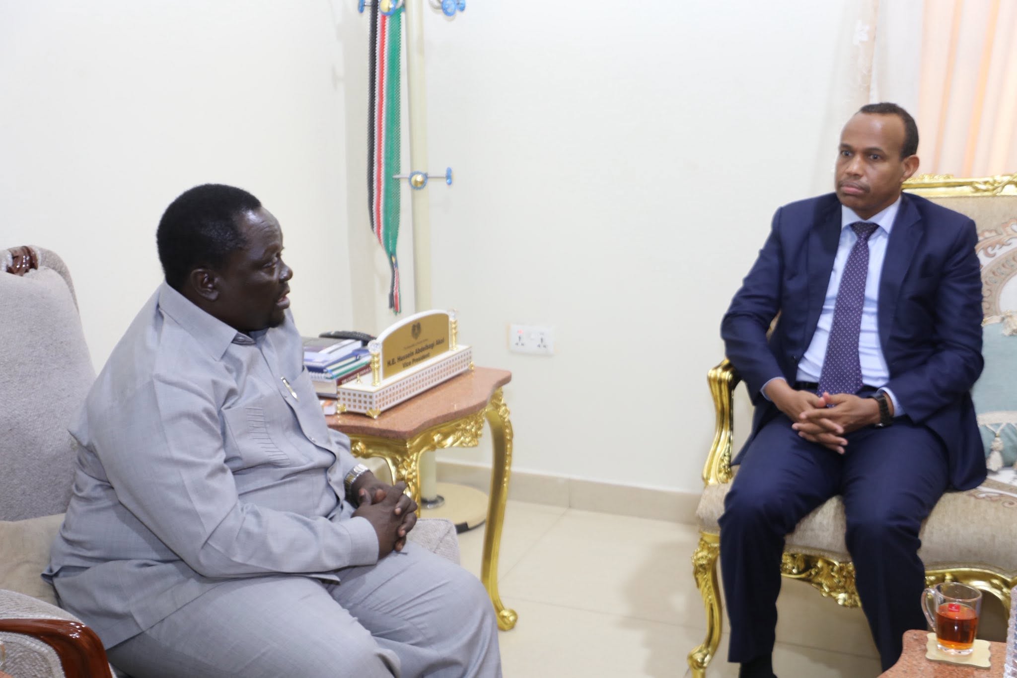 VP Abdelbagi & IGAD Envoy Discuss Road To 2026 Elections