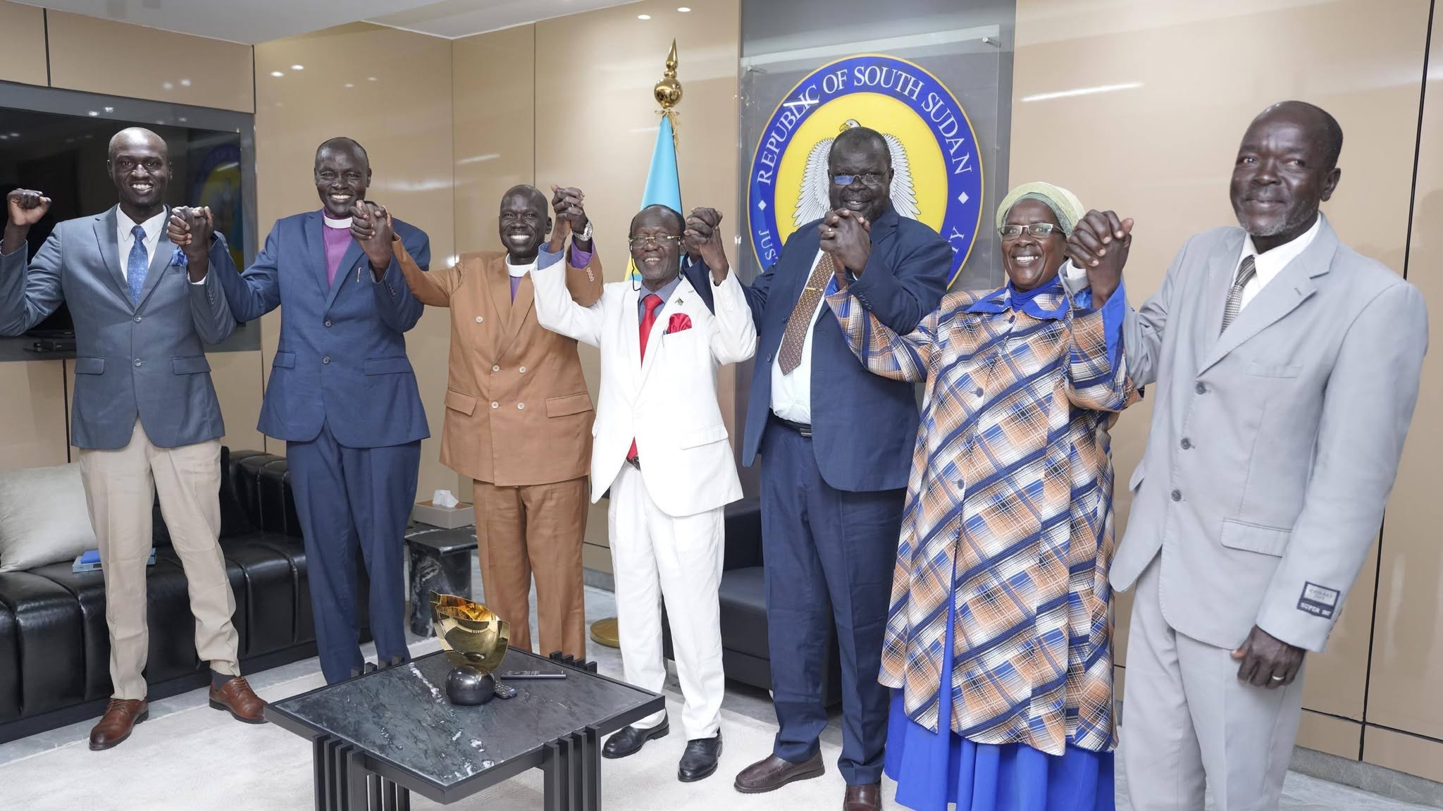 VP Dr. Igga, Church Delegation Strengthen Peace & National Reconciliation