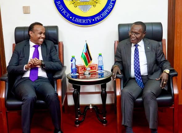 Foreign Minister Holds A Series Of Talks With IGAD &amp; WHO Officials