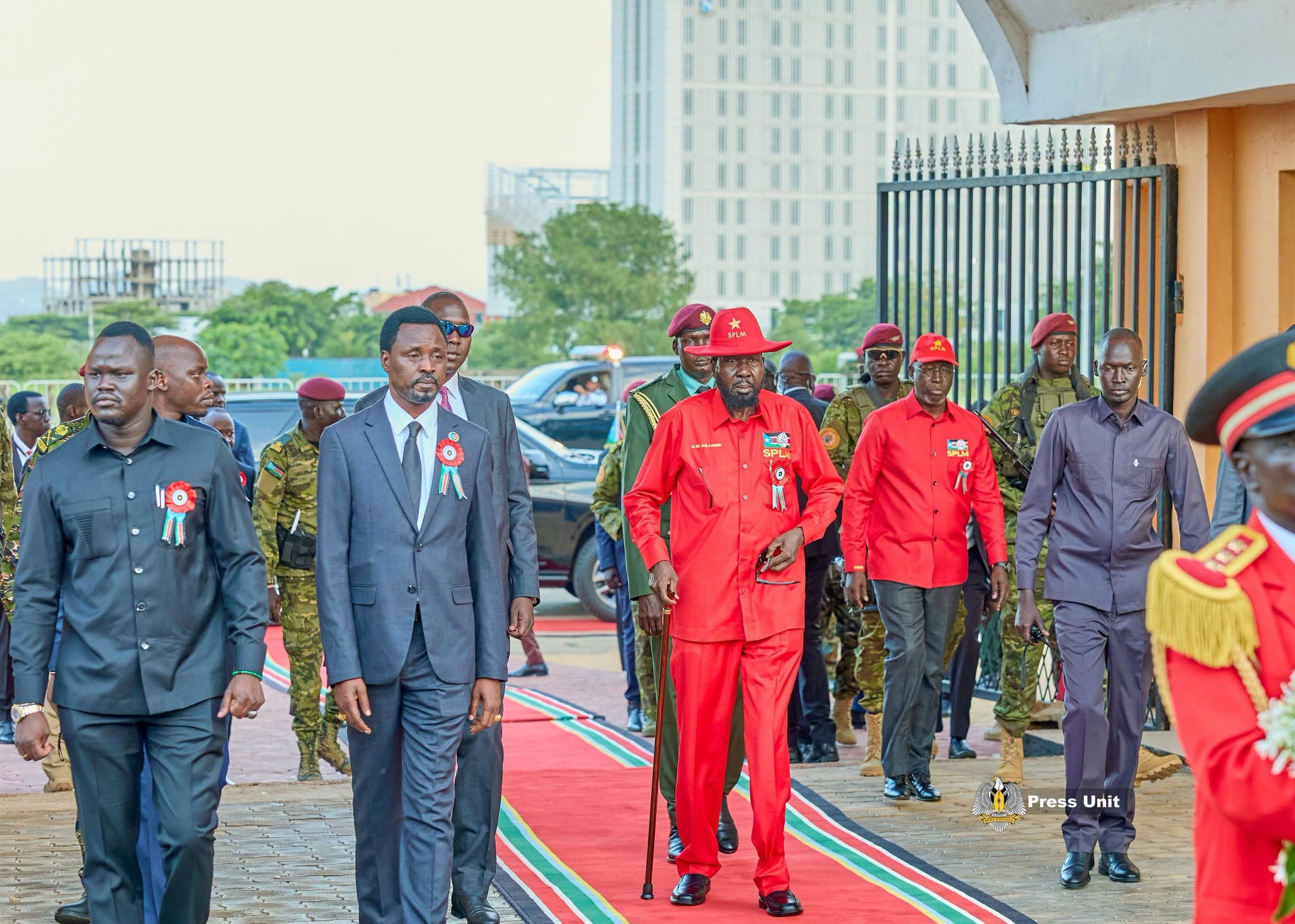 President Kiir Leads Nation In Honouring Martyrs, Calls For Unity And Peace