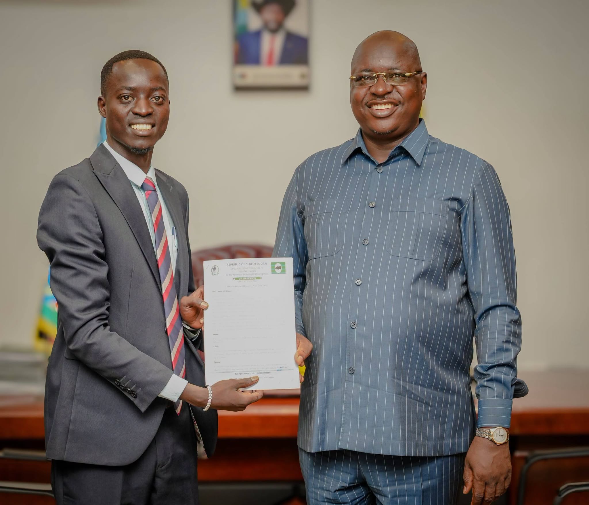 Governor Adil Backs Youth Entrepreneurship Agenda, Endorses 100-Day Action Plan