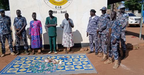 Police In Aweil Seize Large Tramadol Haul, Arrest 11 Suspects