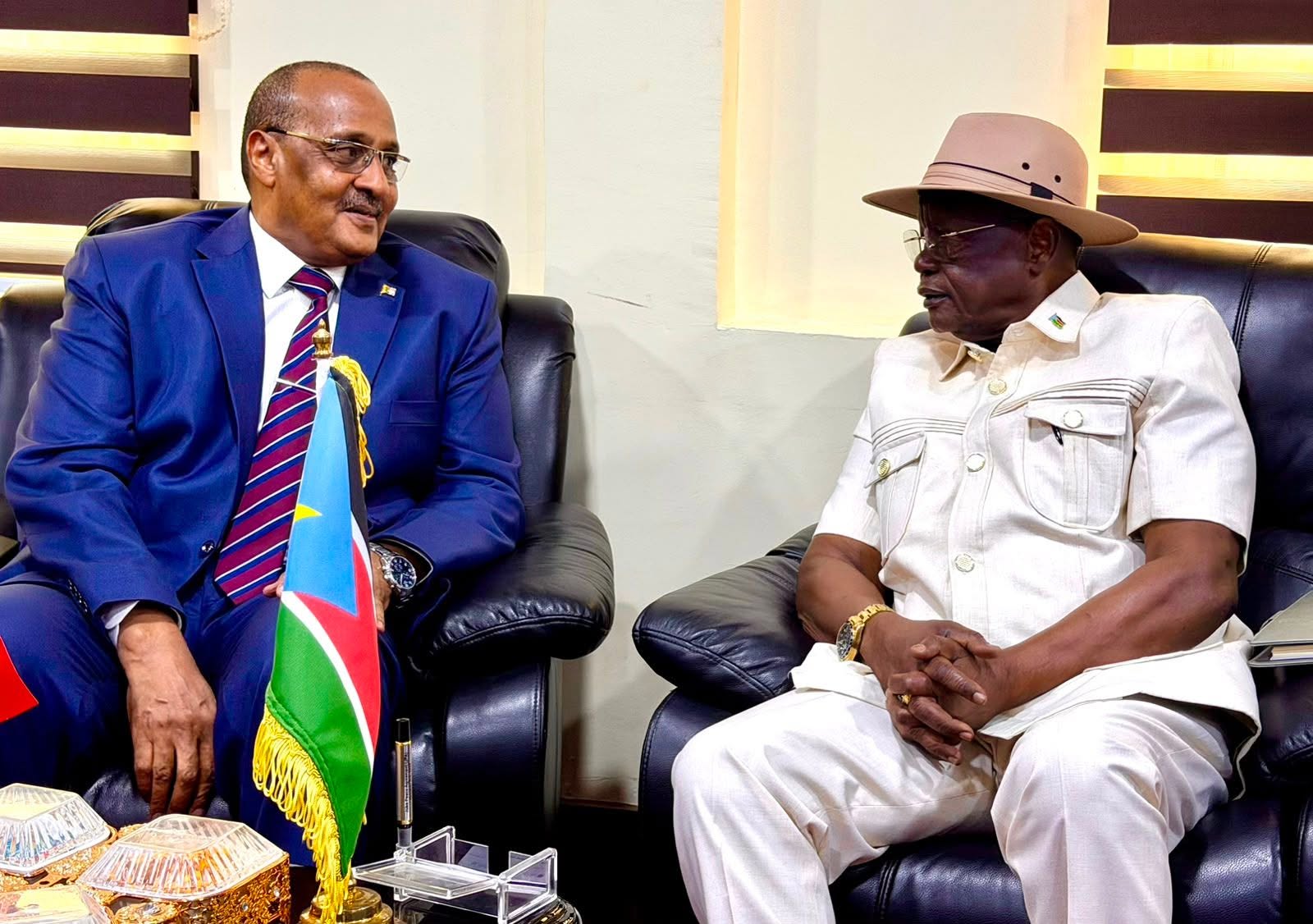 Interior Minister Meets UN Official Over Gov’t–UNMISS Cooperation