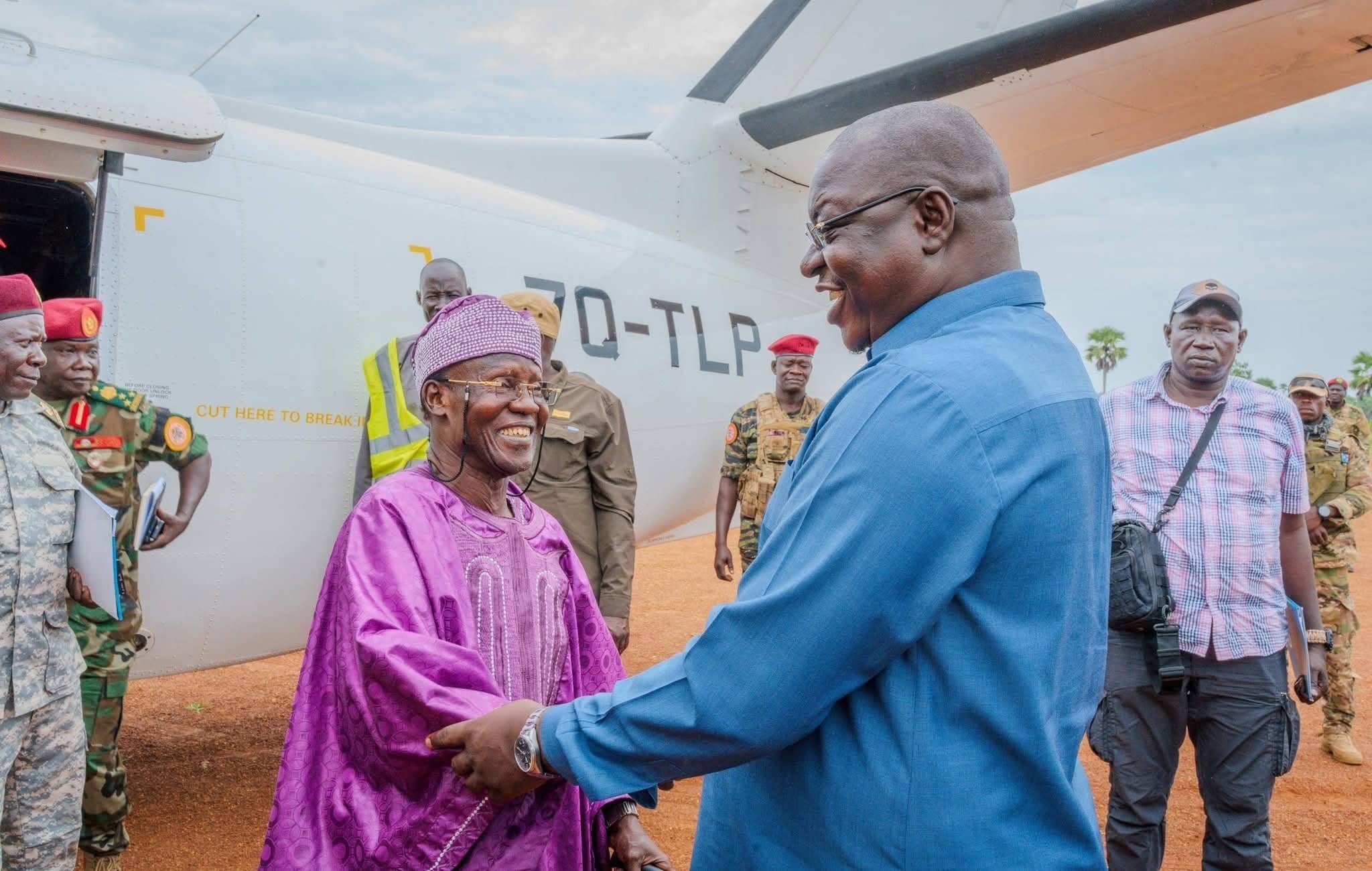 VP Dr. Igga Travels To Yei For Peace & Elections Sensitization
