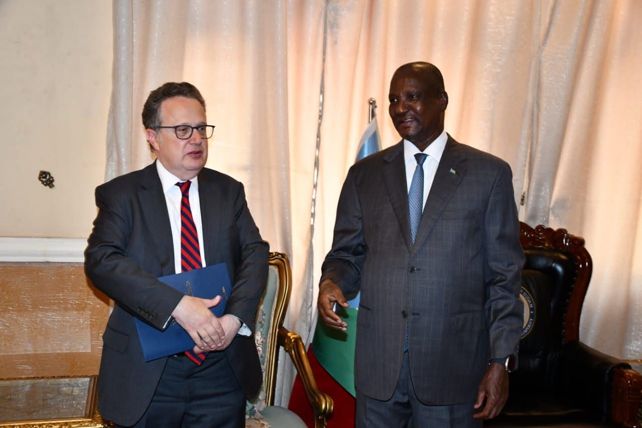 VP Taban, U.S. Ambassador Discuss Investment & National Dialogue