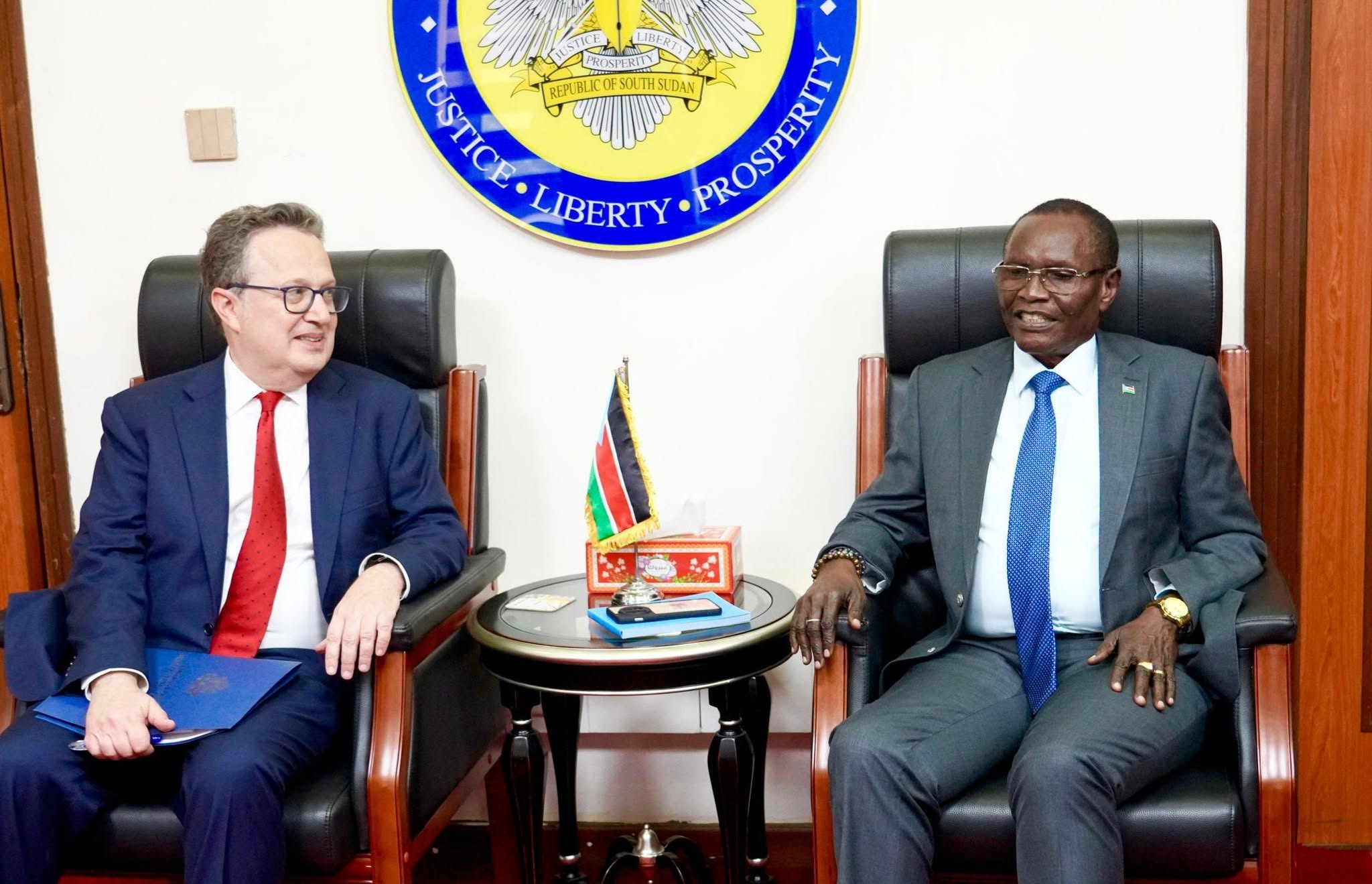 South Sudan, U.S., Seek Deeper Bilateral Ties