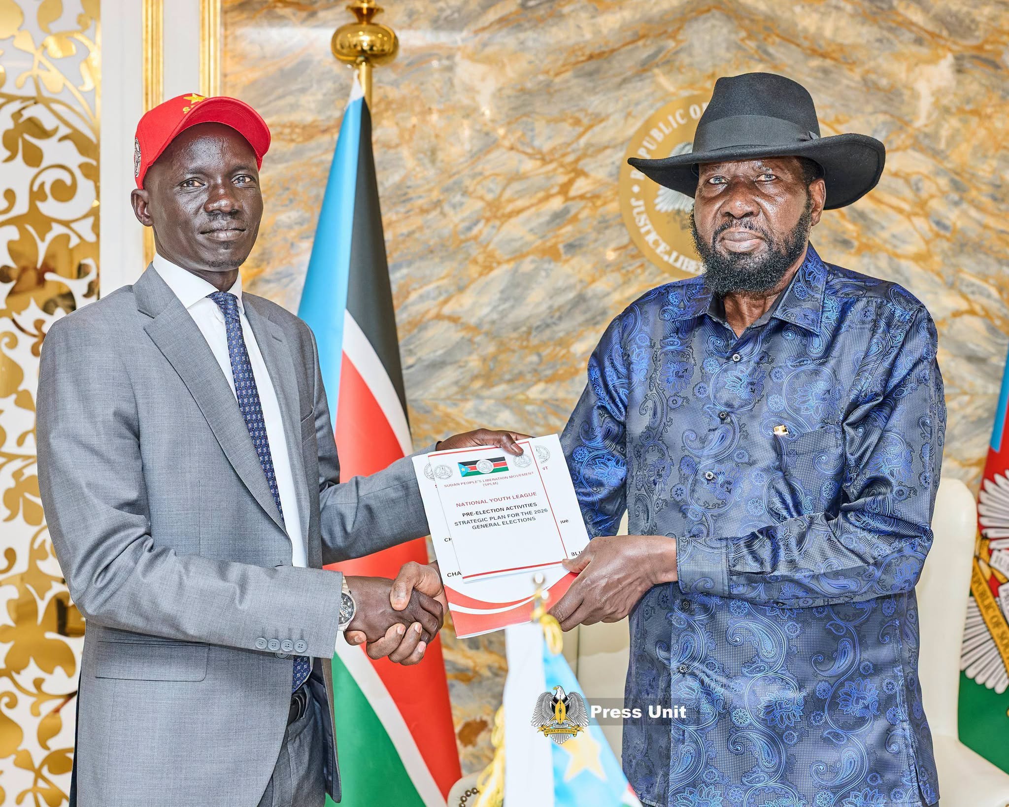 President Kiir Endorses SPLM Youth League Grassroots Drive Ahead Of December Elections
