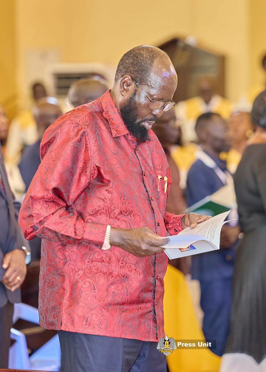 President Kiir Joins St. Theresa Cathedral In Celebrating 50 Years Of Its English Choir