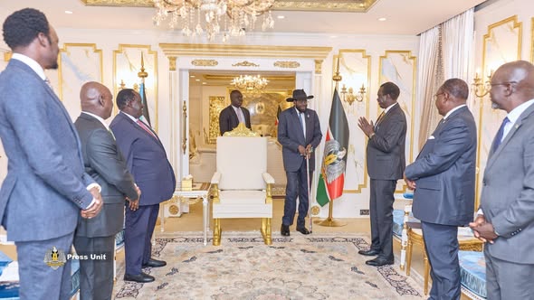 President Kiir Engages Political Leaders To Advance Inter-Party Dialogue Ahead Of Polls
