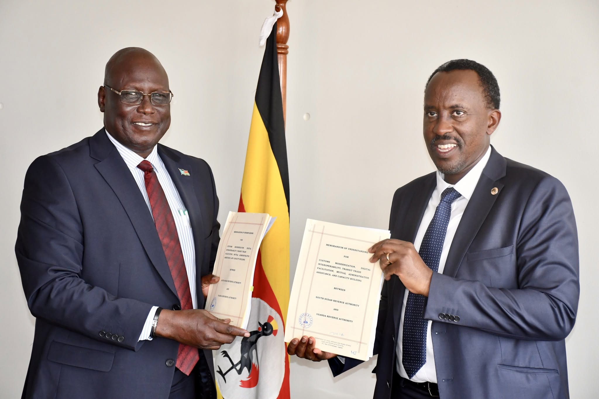 South Sudan, Uganda Sign Customs Cooperation Deal