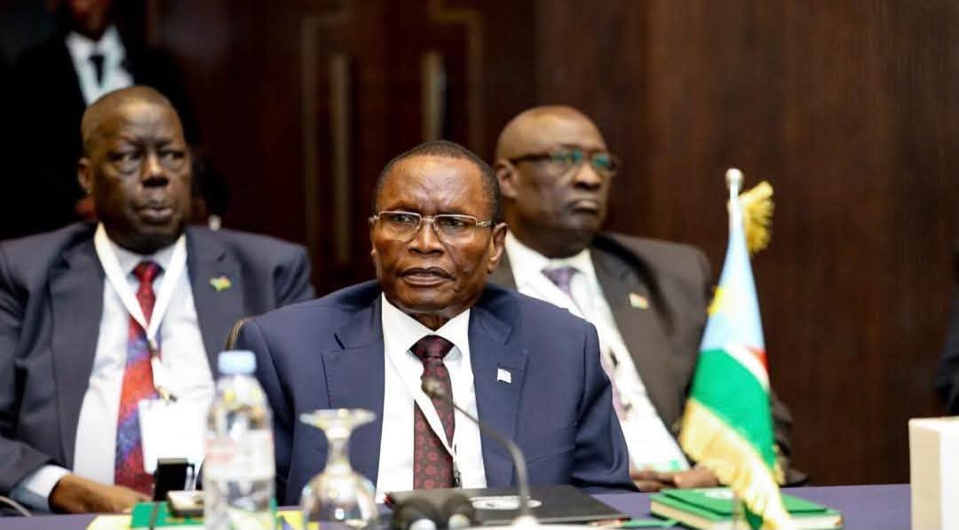 Dr. Morgan Represents S. Sudan At The 74th Extraordinary IGAD Session In Djibouti