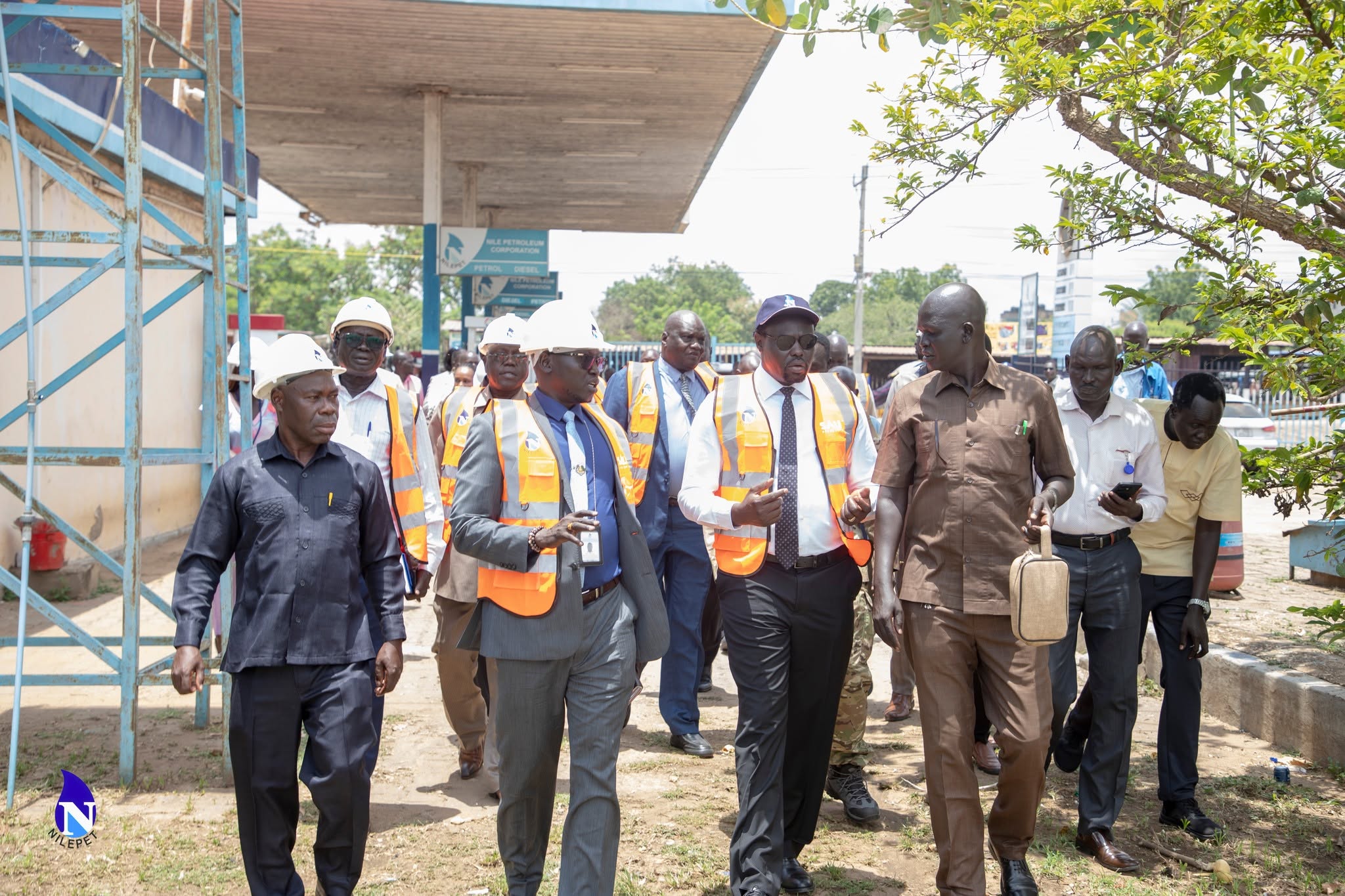 Nilepet MD Inspects Fuel Depots, Petrol Stations And Storage Facilities