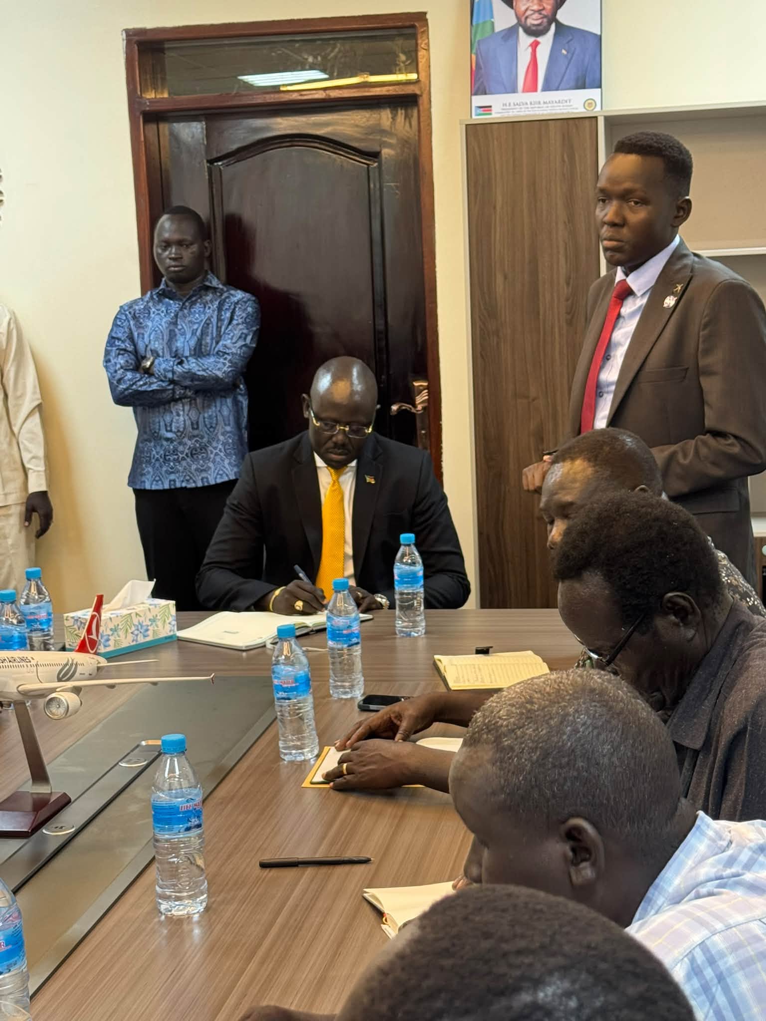 Transport Undersecretary Briefs Ministry’s Staff