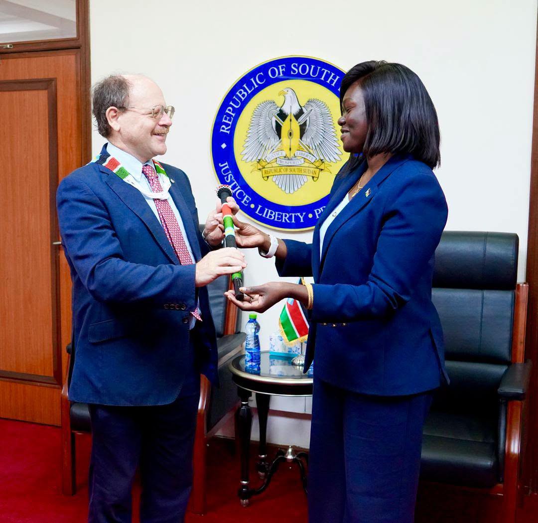 Caretaker FM Adut engages heads of mission, British ambassador and IGAD