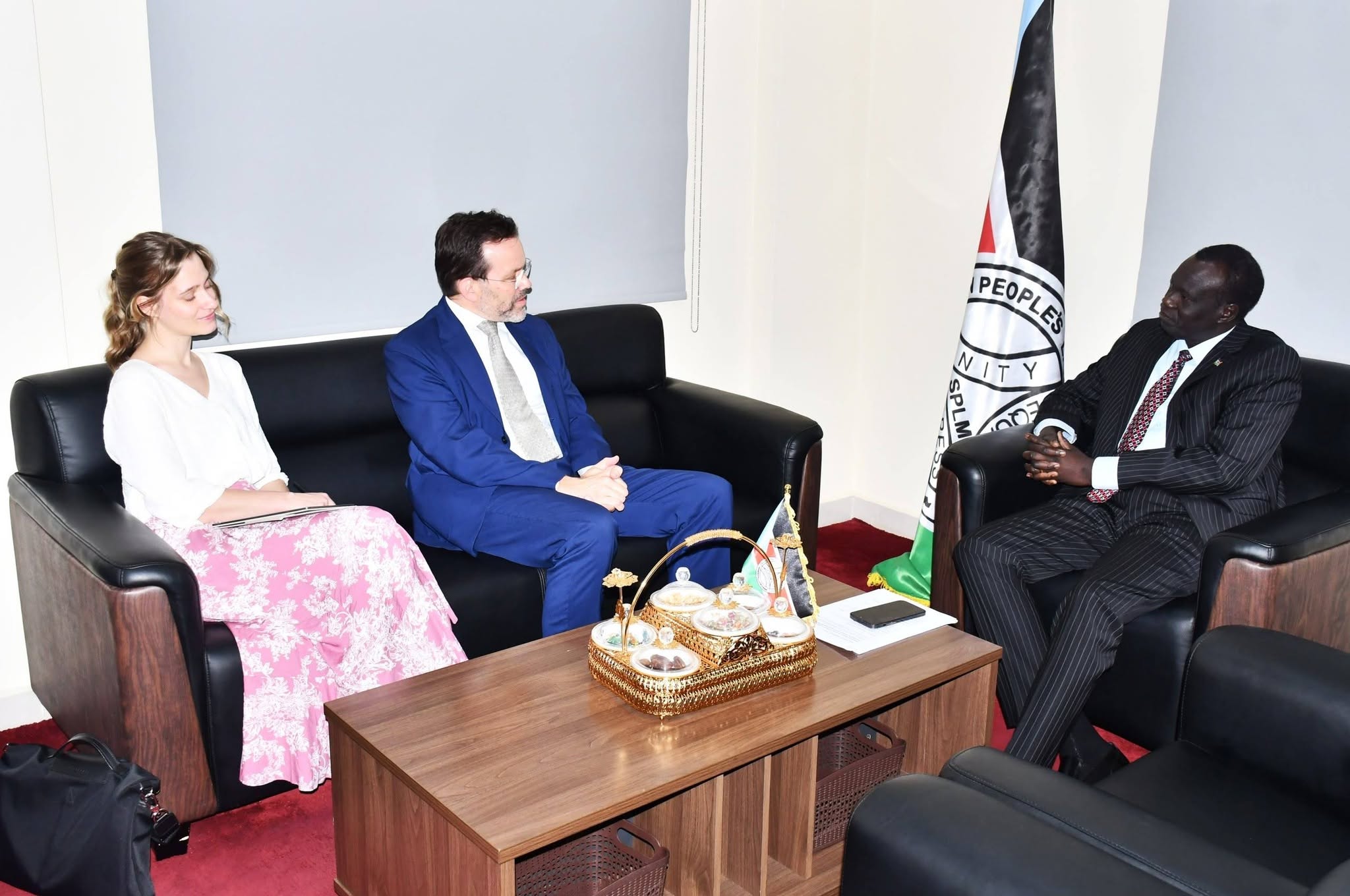 SPLM ENGAGES EU AND GERMAN AMBASSADORS ON ELECTOR PREPAREDNESS