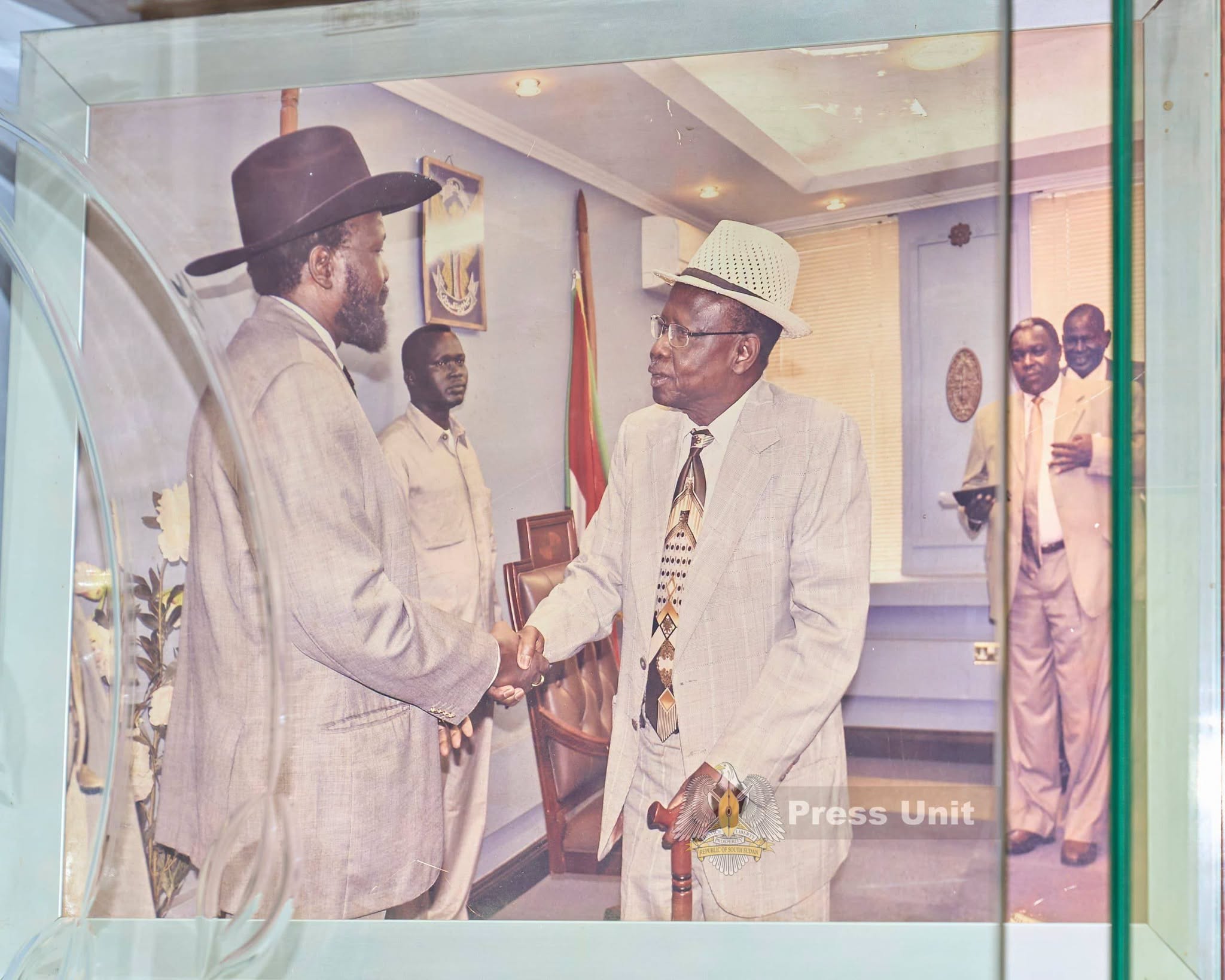 PRESIDENT KIIR MOURNS JOSEPH LAGU, ORDERS NATIONAL FLAGS TO FLY AT HALF-MAST UNTIL BURIAL
