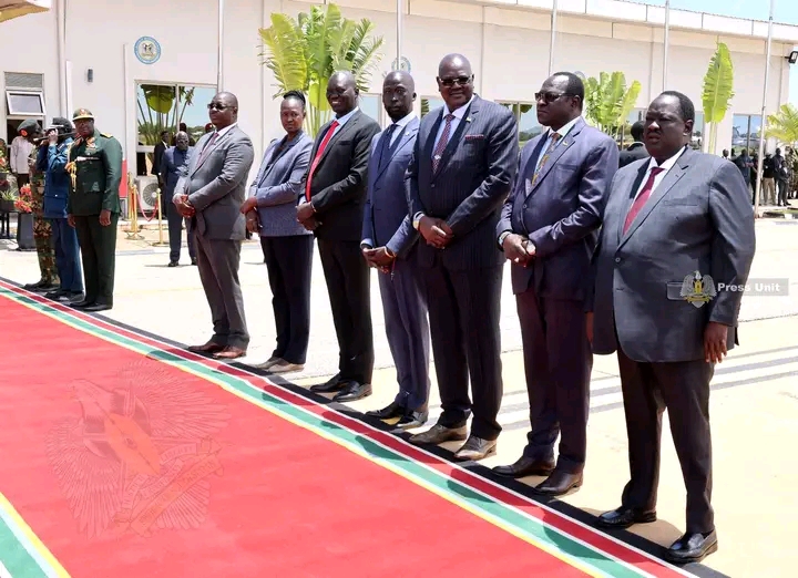 PRESIDENT KIIR RETURNS FROM ETHIOPIA
