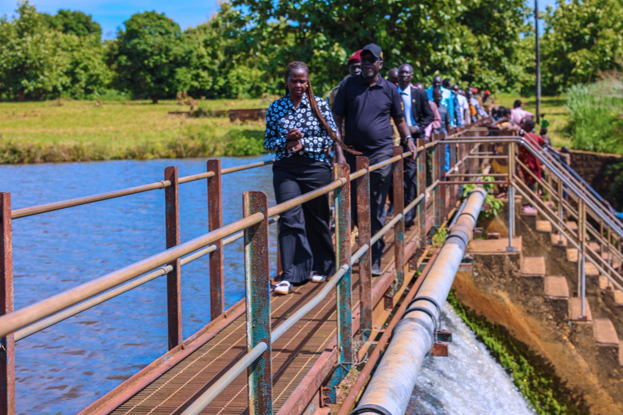 SENIOR ENVOY VISITS KAZANA DAM, HIGHLIGHTS NEED FOR REHABILITATION