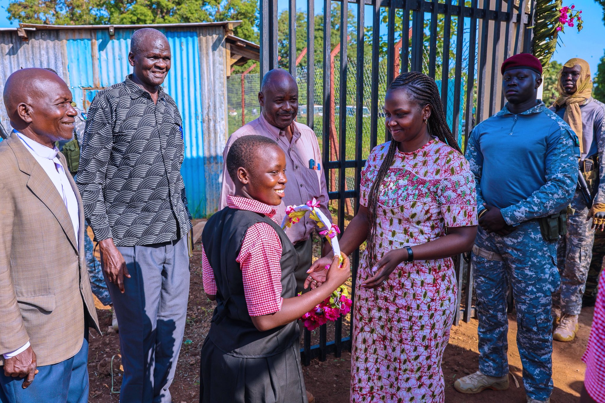 SENIOR ENVOY PLEDGES SUPPORT FOR TEACHERS