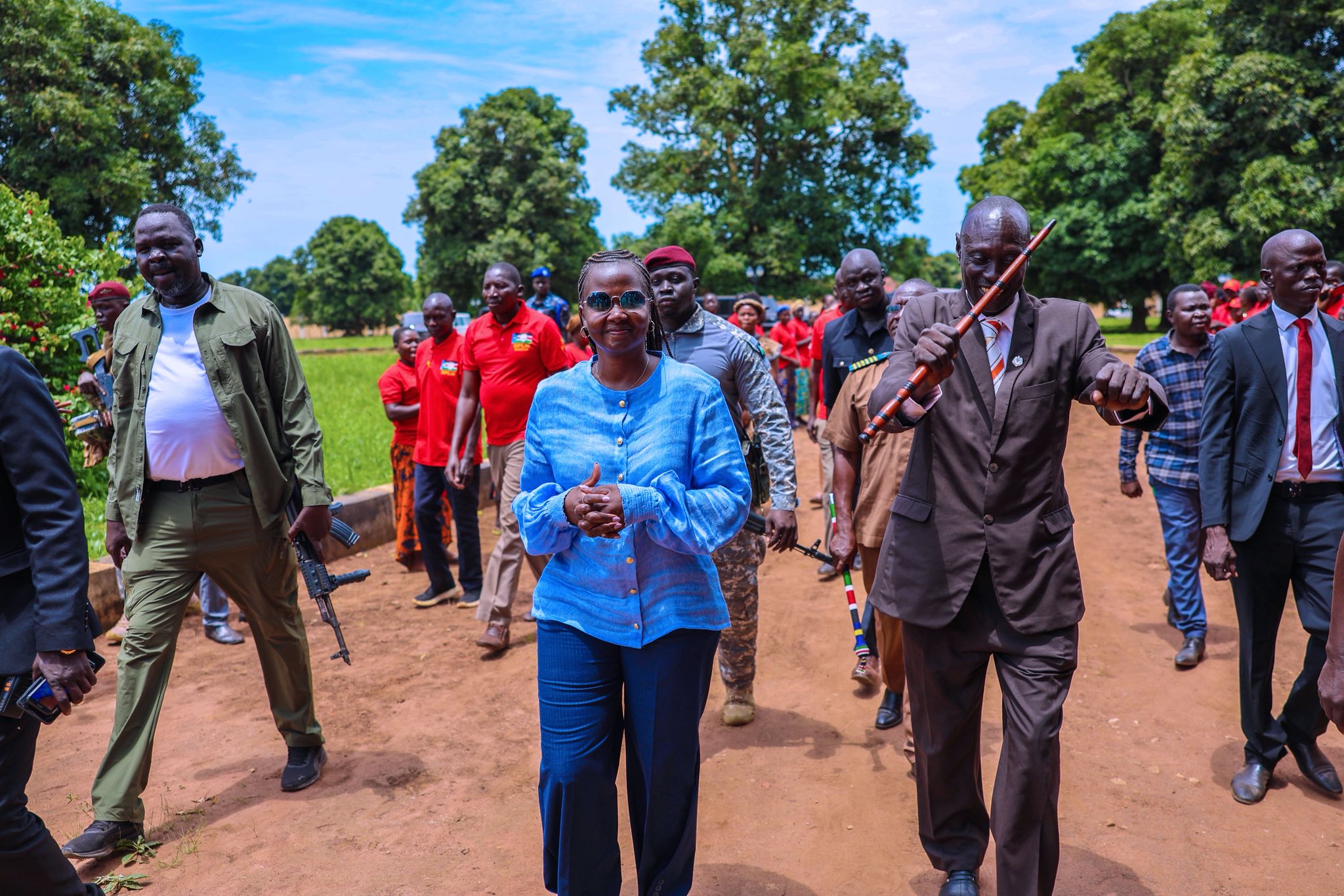 SPLM CADRES HOST HON. ADUT KIIR IN MARIDI