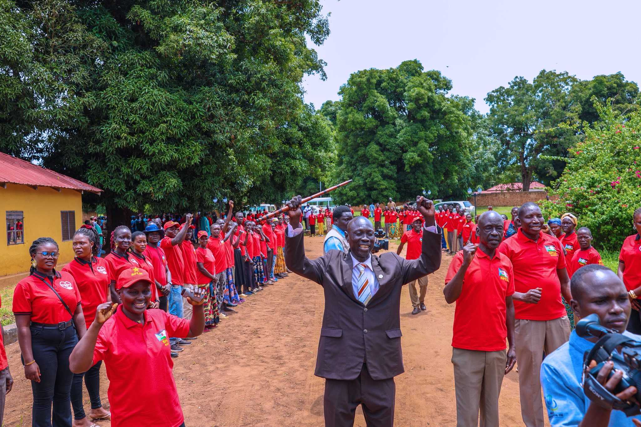 SPLM CADRES HOST HON. ADUT KIIR IN MARIDI