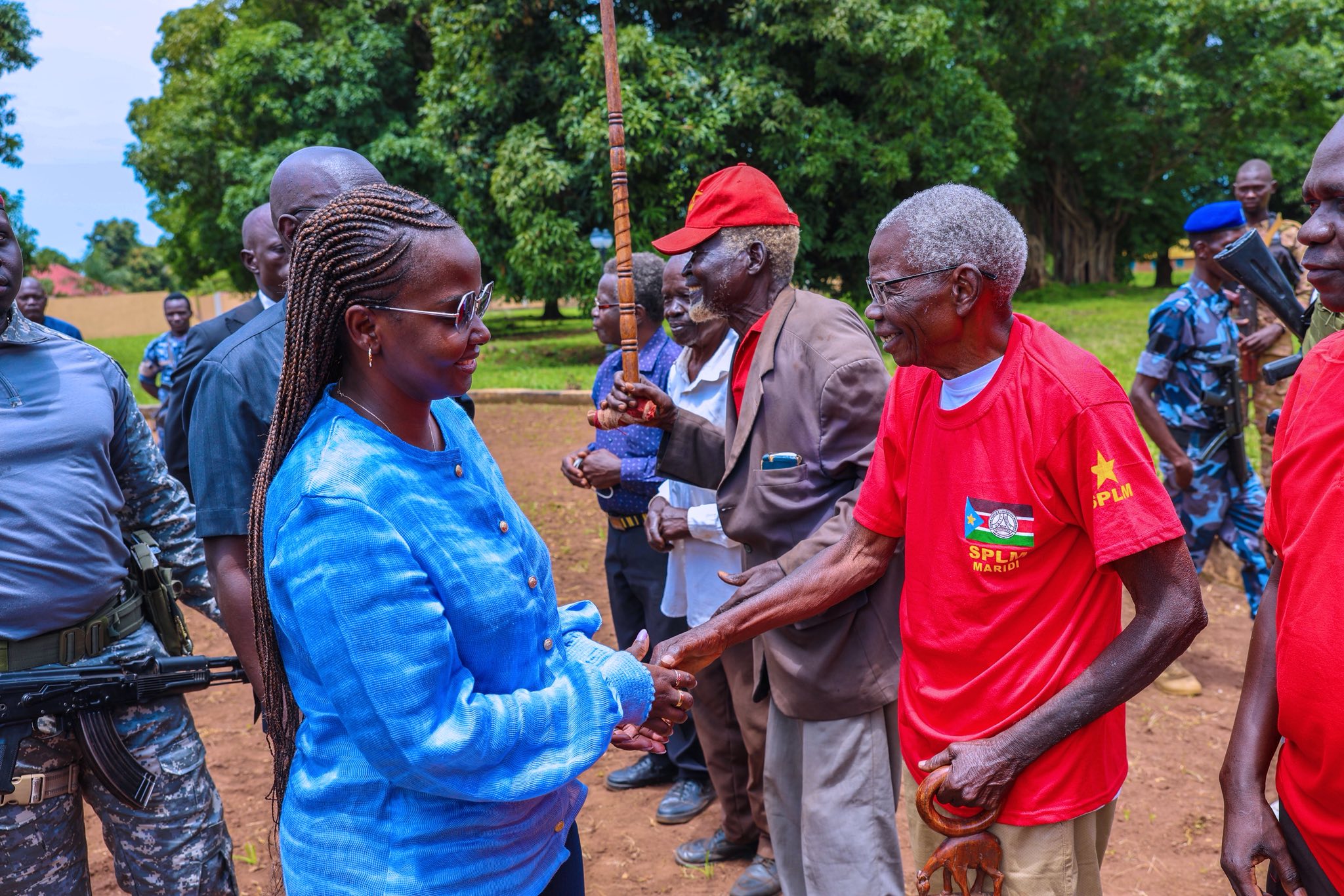 SPLM CADRES HOST HON. ADUT KIIR IN MARIDI