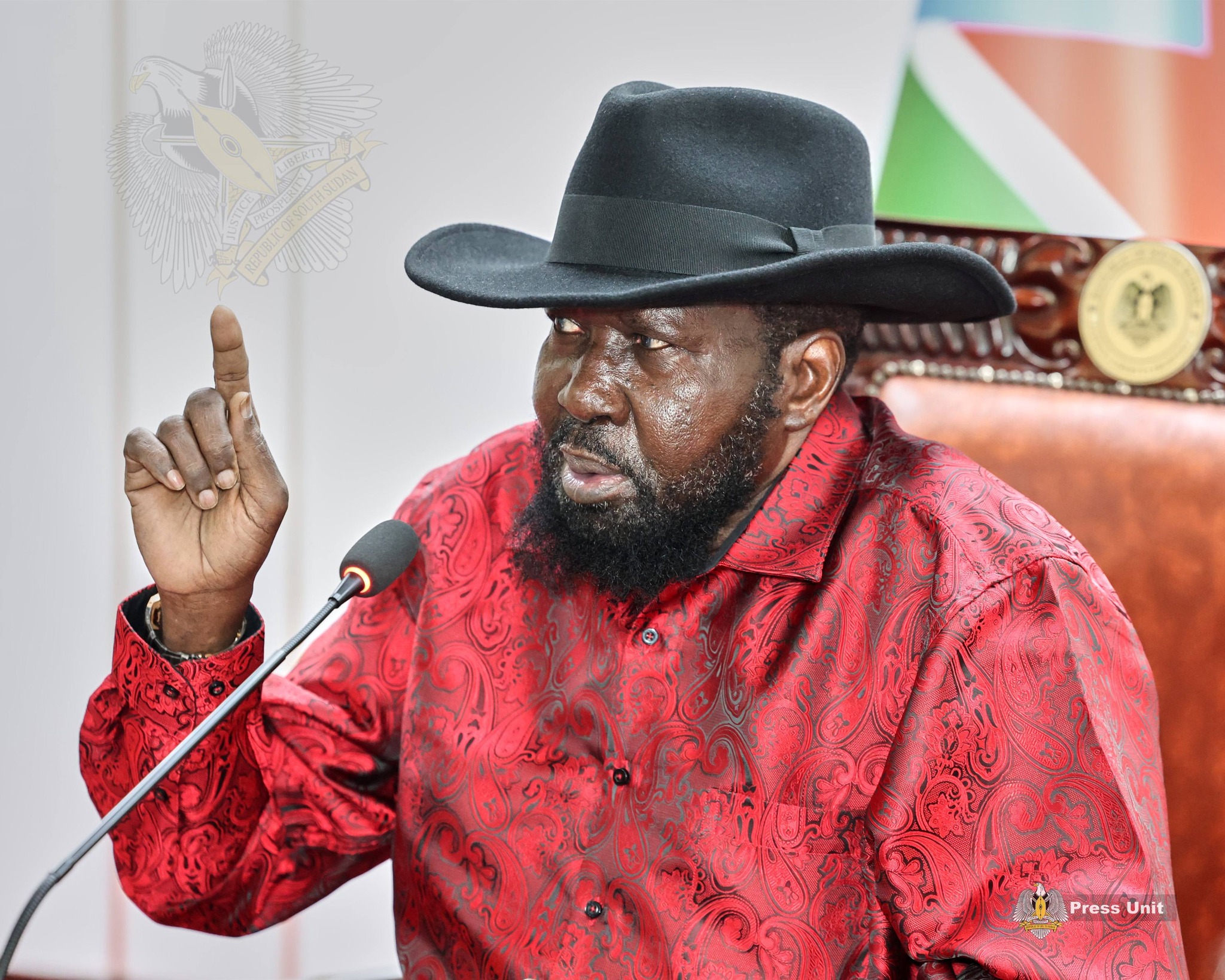 PRESIDENT KIIR SWEARS IN NEW UPPER NILE GOVERNOR, URGES PEACE IN CONFLICT-HIT AREAS