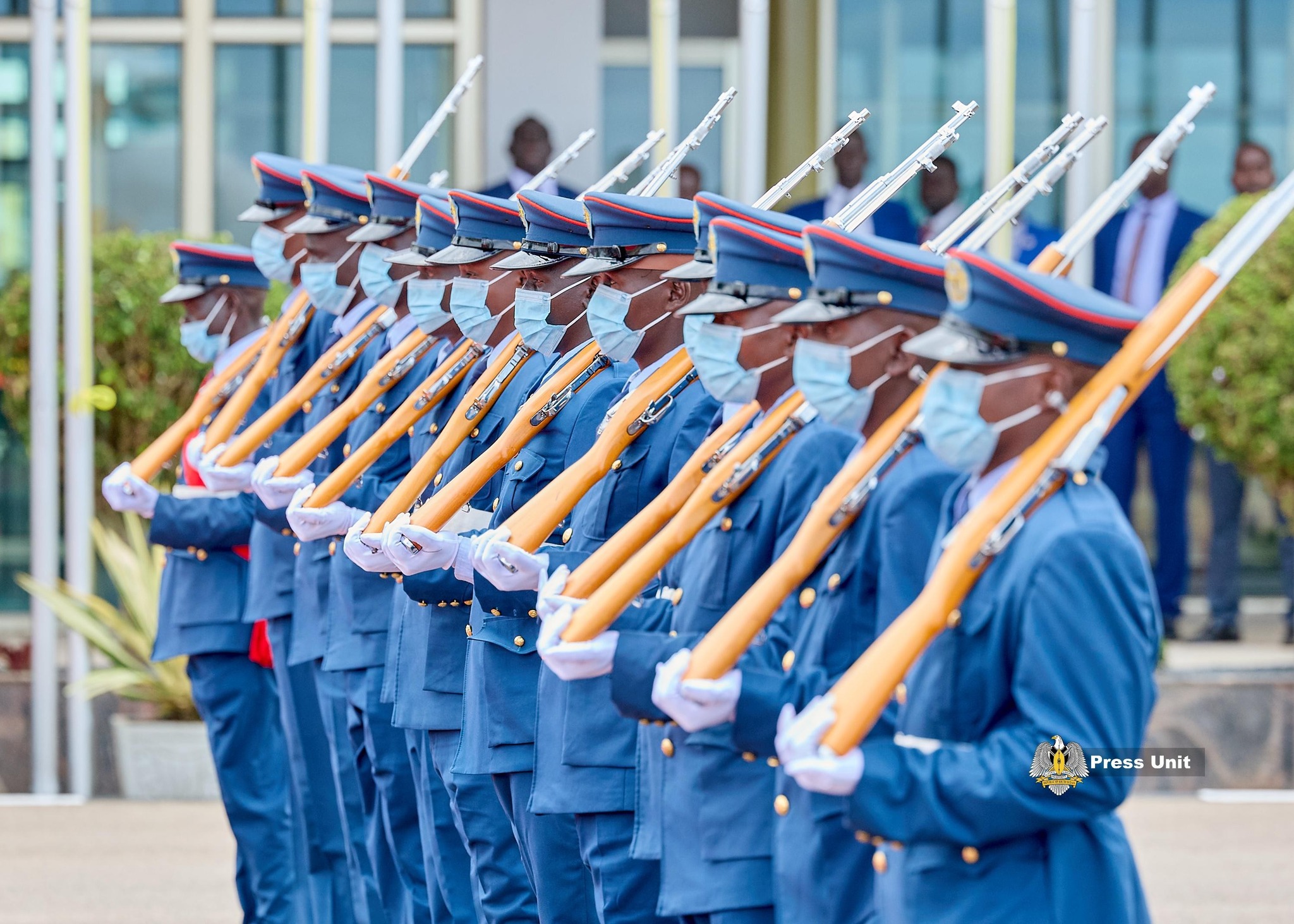 𝐏𝐑𝐄𝐒𝐈𝐃𝐄𝐍𝐓 𝐊𝐈𝐈𝐑 𝐀𝐑𝐑𝐈𝐕𝐄𝐒 𝐊𝐀𝐌𝐏𝐀𝐋𝐀 𝐓𝐎 𝐀𝐓𝐓𝐄𝐍𝐃 𝐓𝐇𝐄 𝐈𝐍𝐀𝐔𝐆𝐔𝐑𝐀𝐓𝐈𝐎𝐍 𝐂𝐄𝐑𝐄𝐌𝐎𝐍𝐘 𝐎𝐅 𝐔𝐆𝐀𝐍𝐃𝐀'𝐒 𝐌𝐔𝐒𝐄𝐕𝐄𝐍𝐈