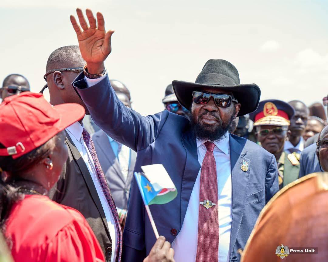 SPLM WELCOMES H.E. PRESIDENT SALVA KIIR MAYARDIT UPON RETURN FROM KAMPALA