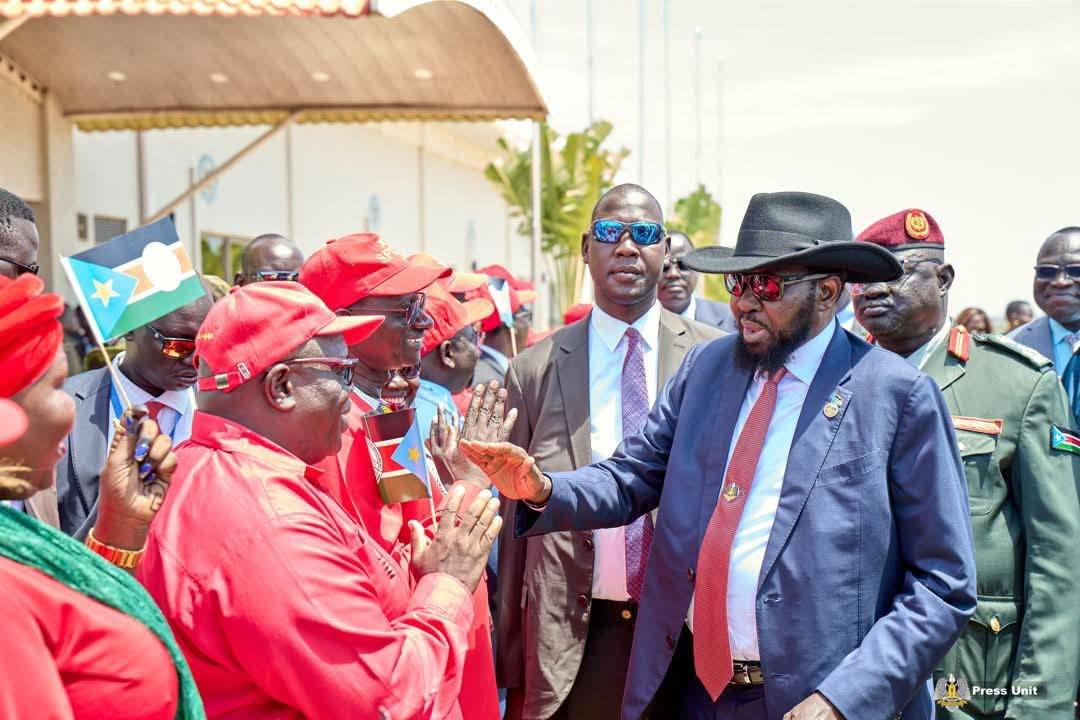 SPLM WELCOMES H.E. PRESIDENT SALVA KIIR MAYARDIT UPON RETURN FROM KAMPALA