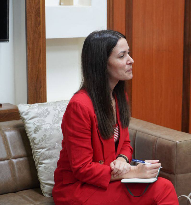 Hon. Amb. Dr. James Pitia Morgan, Minister of Foreign Affairs and International Cooperation, received H.E. Amb. Sem Fabrizi, Non-Resident Ambassador-d