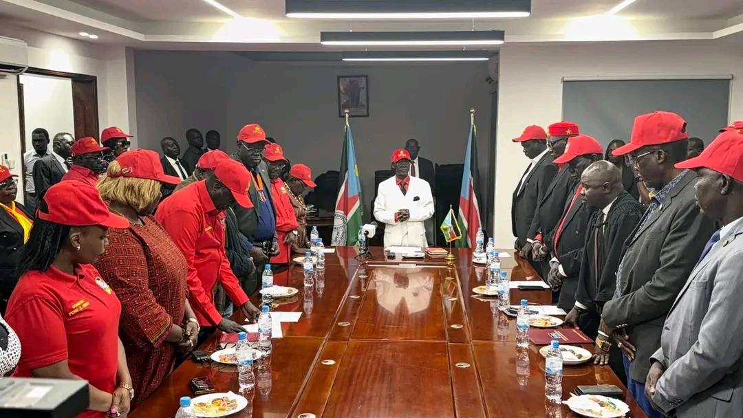 Upper Nile State Governor James Koang Chuol Sworn In as the State SPLM Chairperson