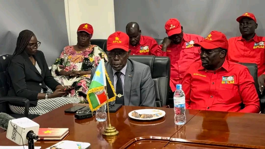 Upper Nile State Governor James Koang Chuol Sworn In as the State SPLM Chairperson