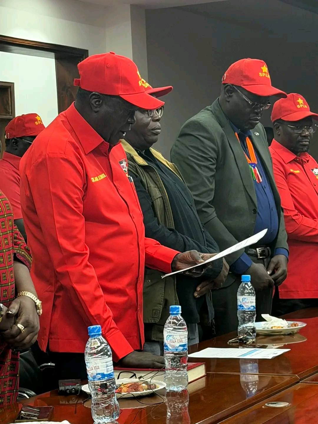 Upper Nile State Governor James Koang Chuol Sworn In as the State SPLM Chairperson
