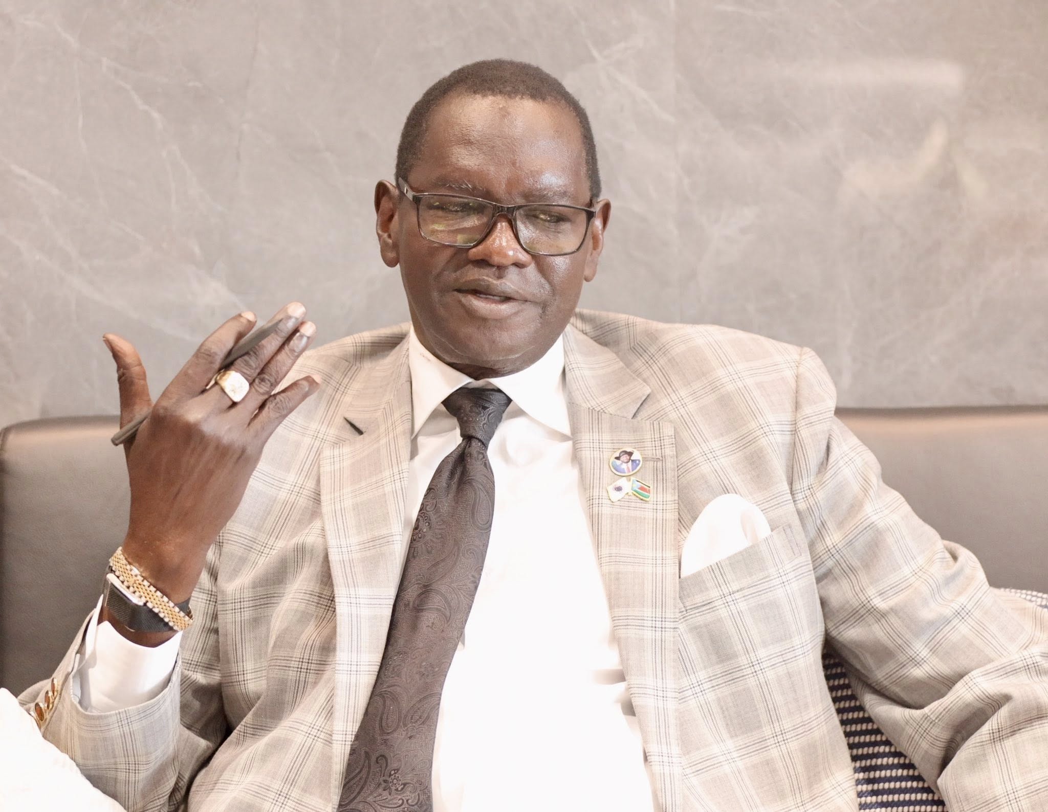 Governor Ohisa, Governor Adil of Central Equatoria Discuss Insurance Regulation