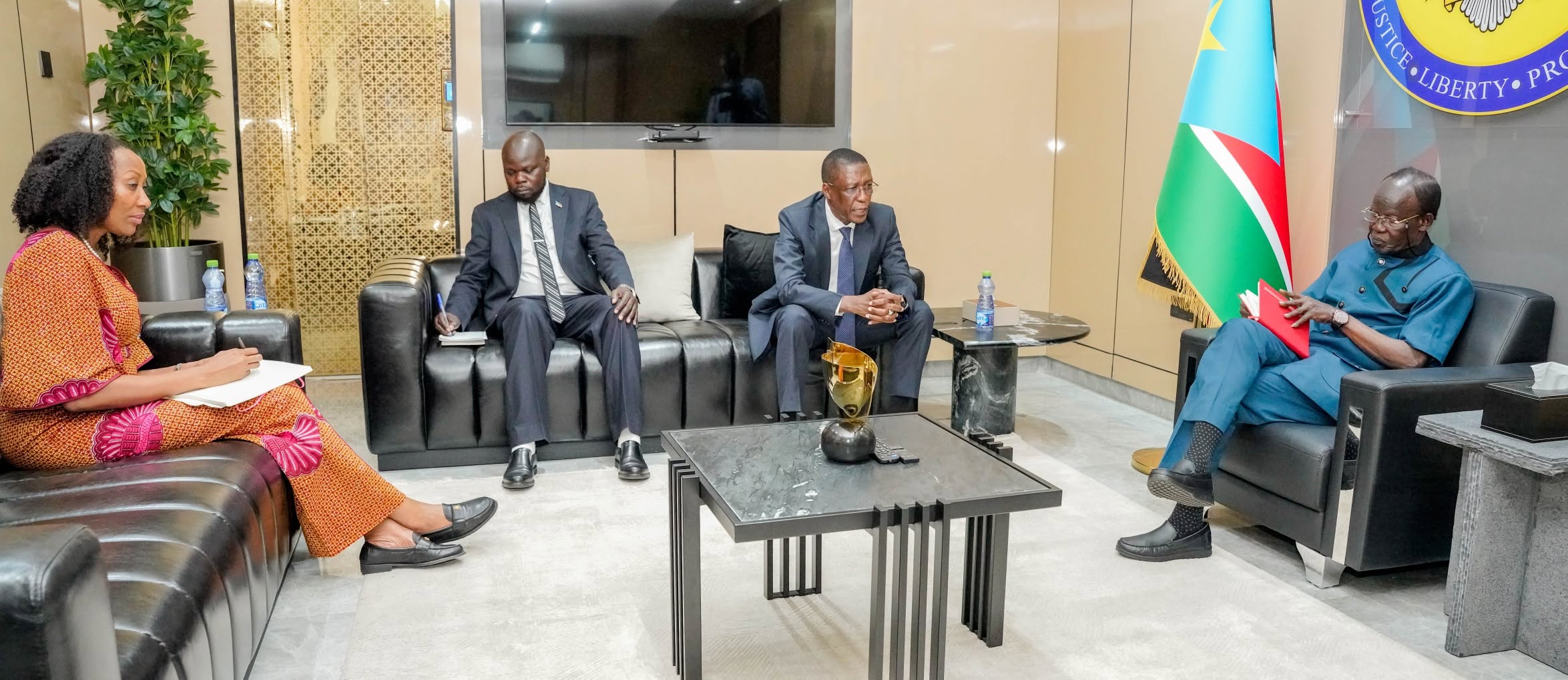 Vice President Igga Meets R-JMEC Delegation
