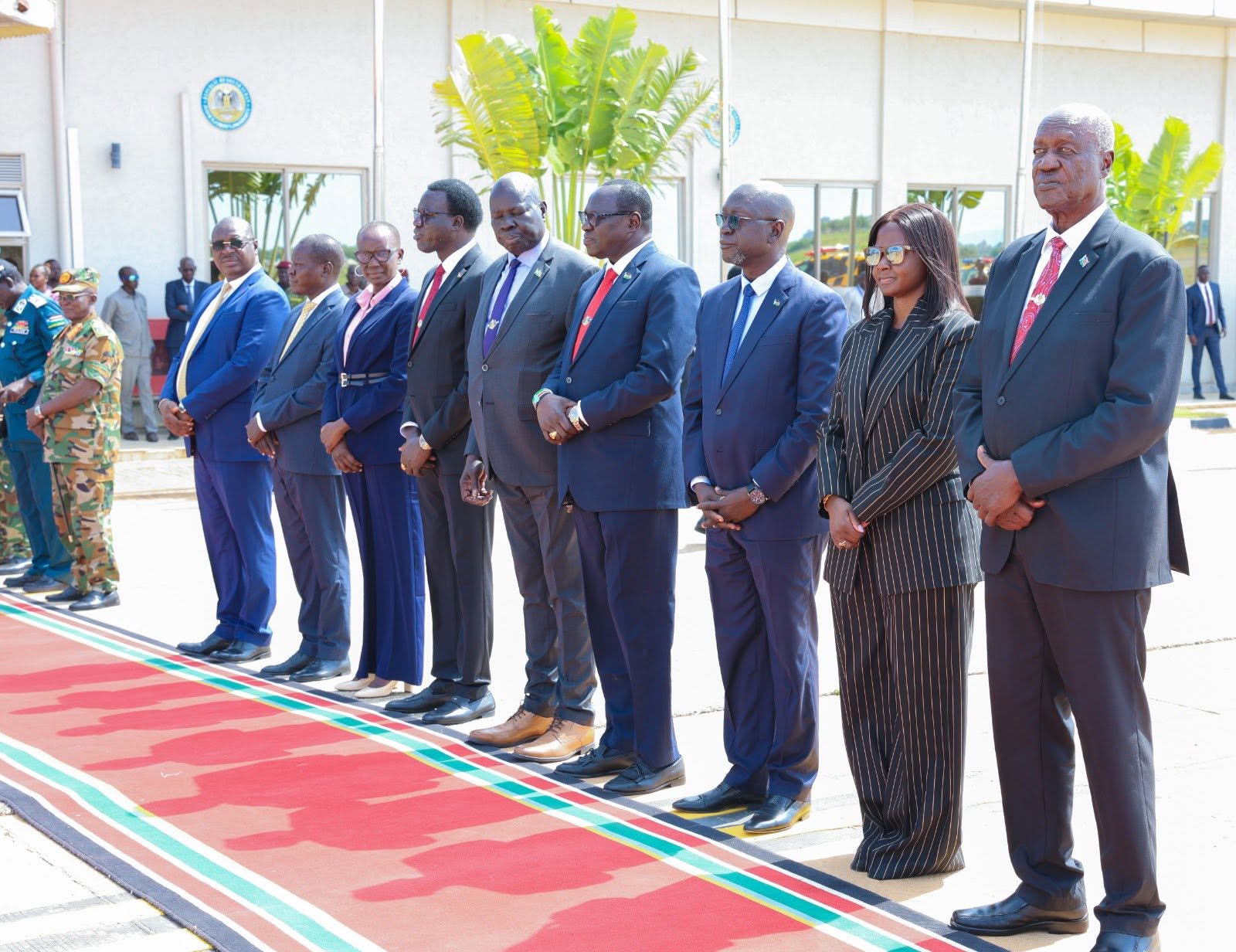 His Excellency, President Salva Kiir Mayardit, returned to Juba on Friday after concluding a week-long visit to Bahr el Ghazal region.