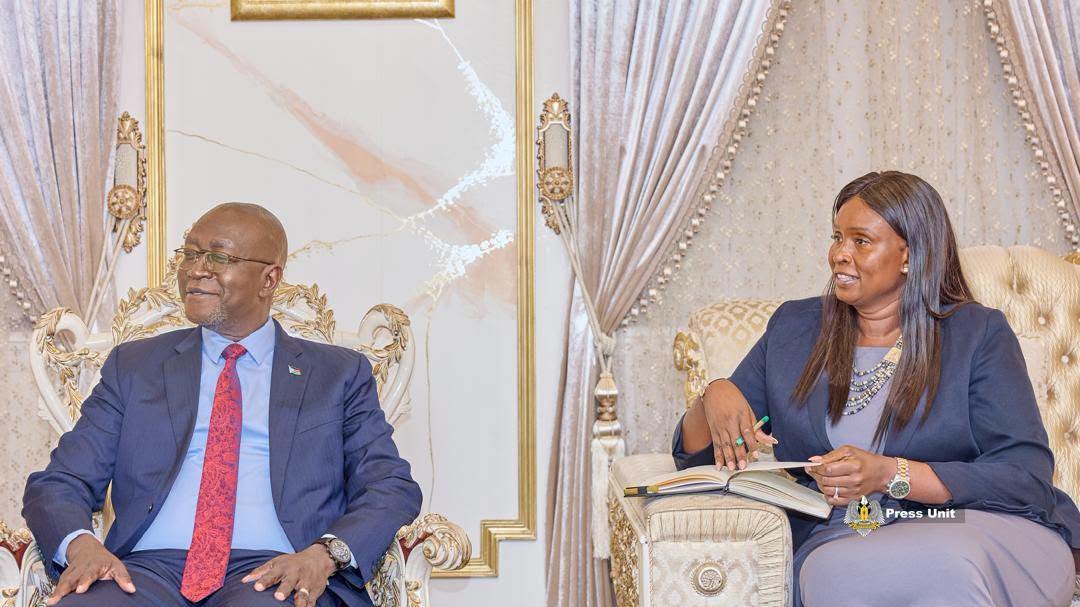 he President of the Republic His Excellency Salva Kiir Mayardit has received a detailed briefing from Vice President and Chairperson for Service Clust