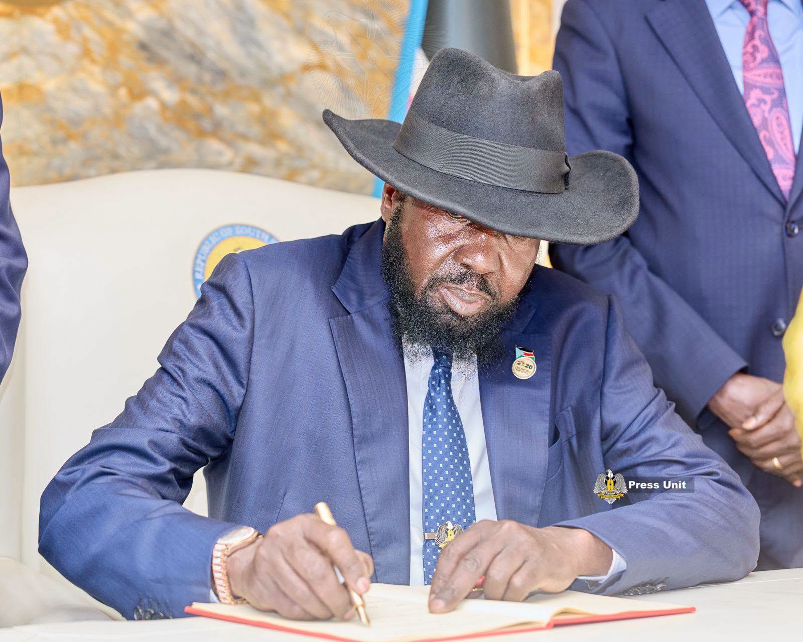 President of the Republic, His Excellency Salva Kiir Mayardit, on Friday assented to the East African Community