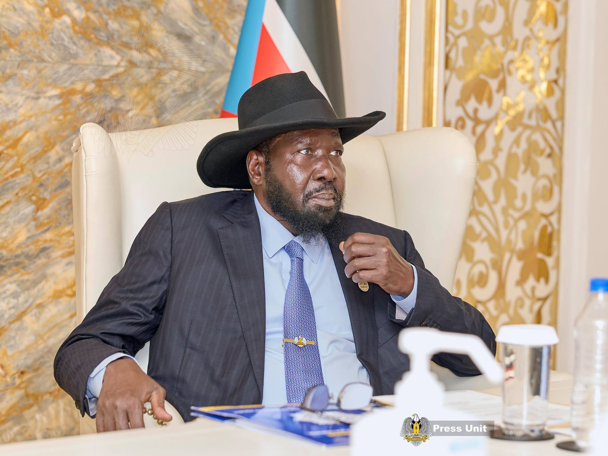 The President of the Republic His Excellency Salva Kiir Mayardit on Monday received a congratulatory message from Israeli President Isaac Herzog marki
