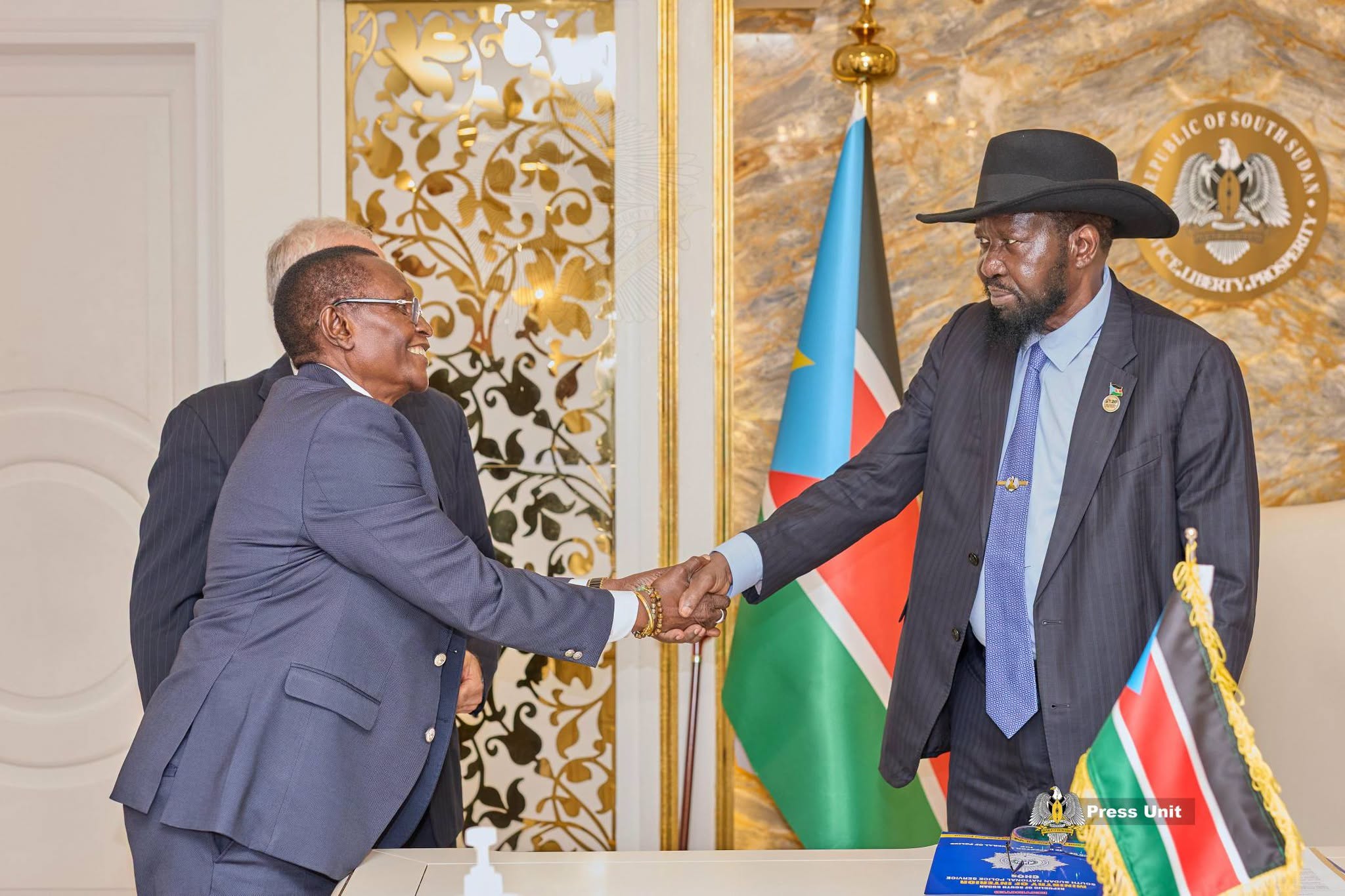 The President of the Republic His Excellency Salva Kiir Mayardit on Monday received a congratulatory message from Israeli President Isaac Herzog marki