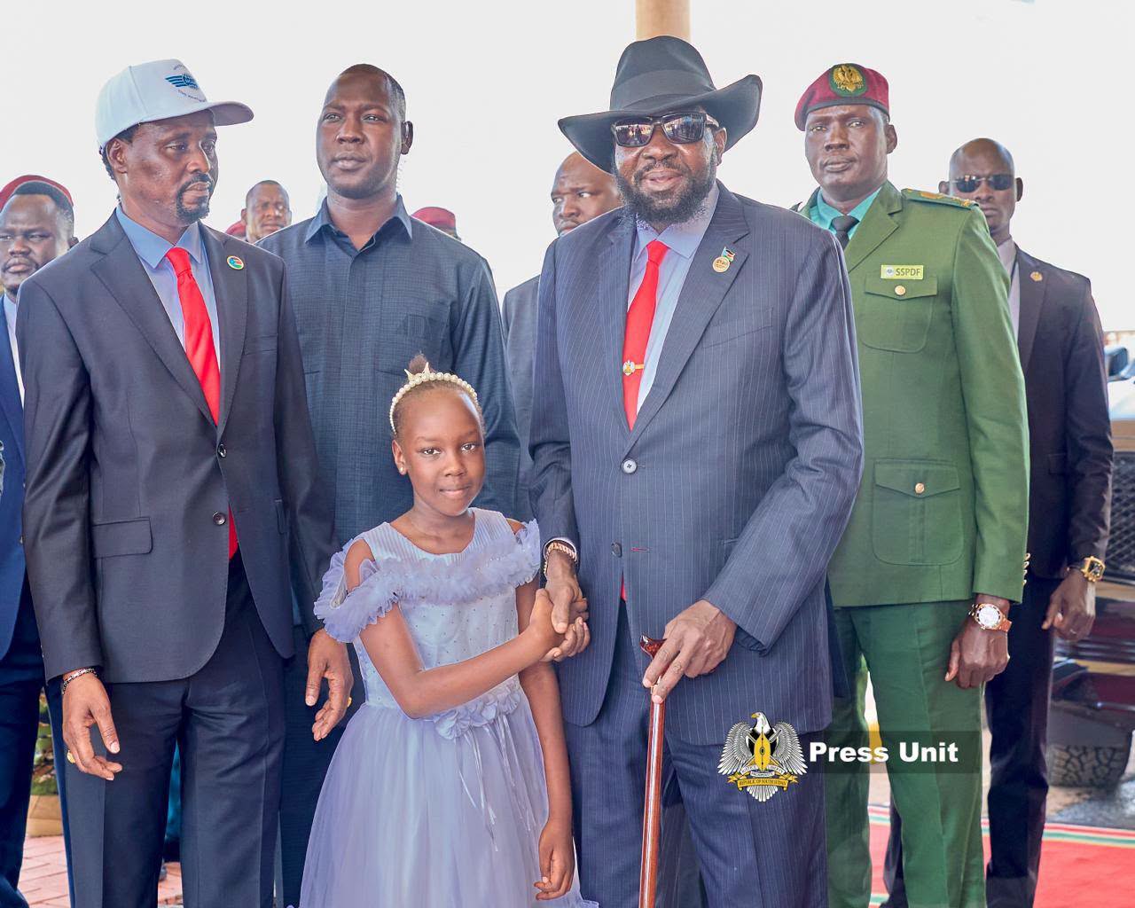 President Salva Kiir Mayardit today officially inaugurated the new Terminal Three at Juba International Airport