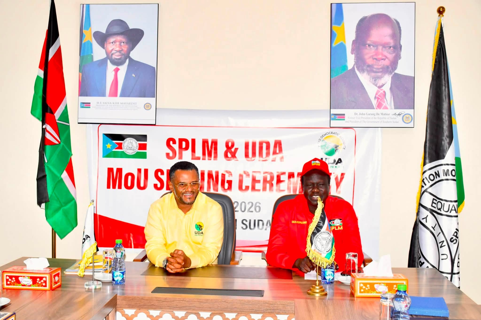 SPLM And Kenya’s Ruling UDA Sign Historic MoU, Formalising Strategic Partnership And Regional Integration