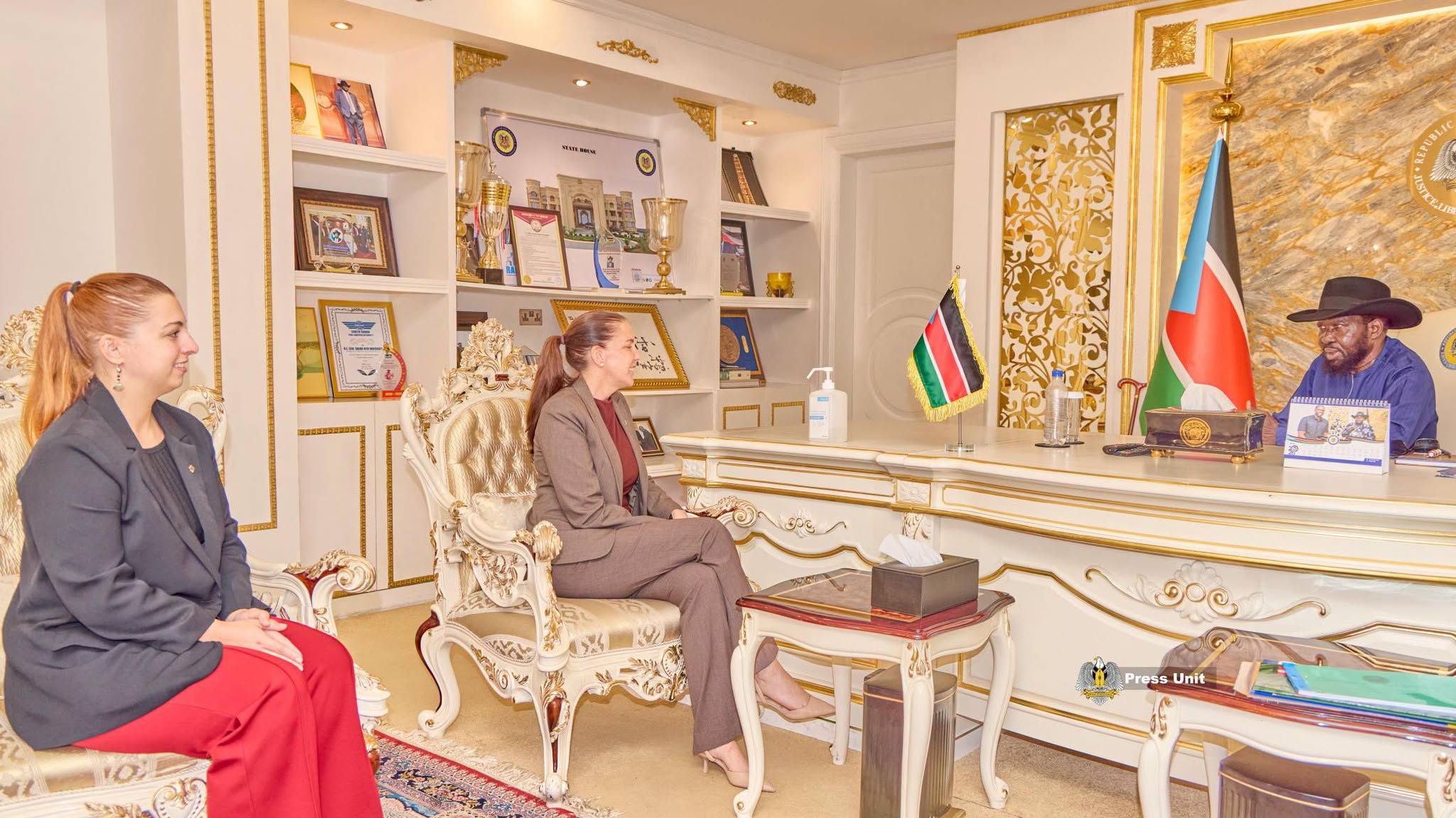 President Kiir Bids Farewell To Outgoing Canadian Ambassador